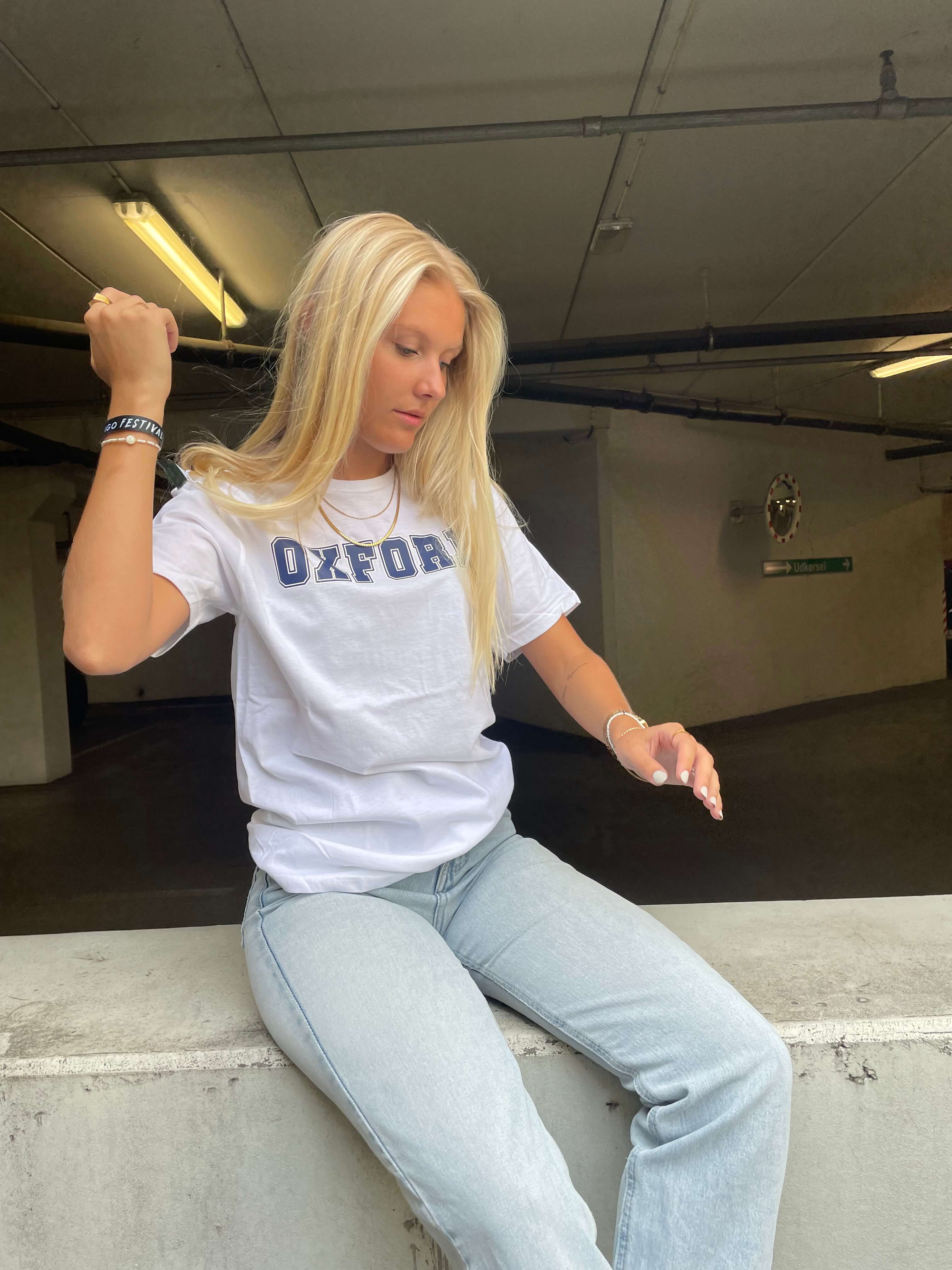 Oxford - Hvid T-Shirt