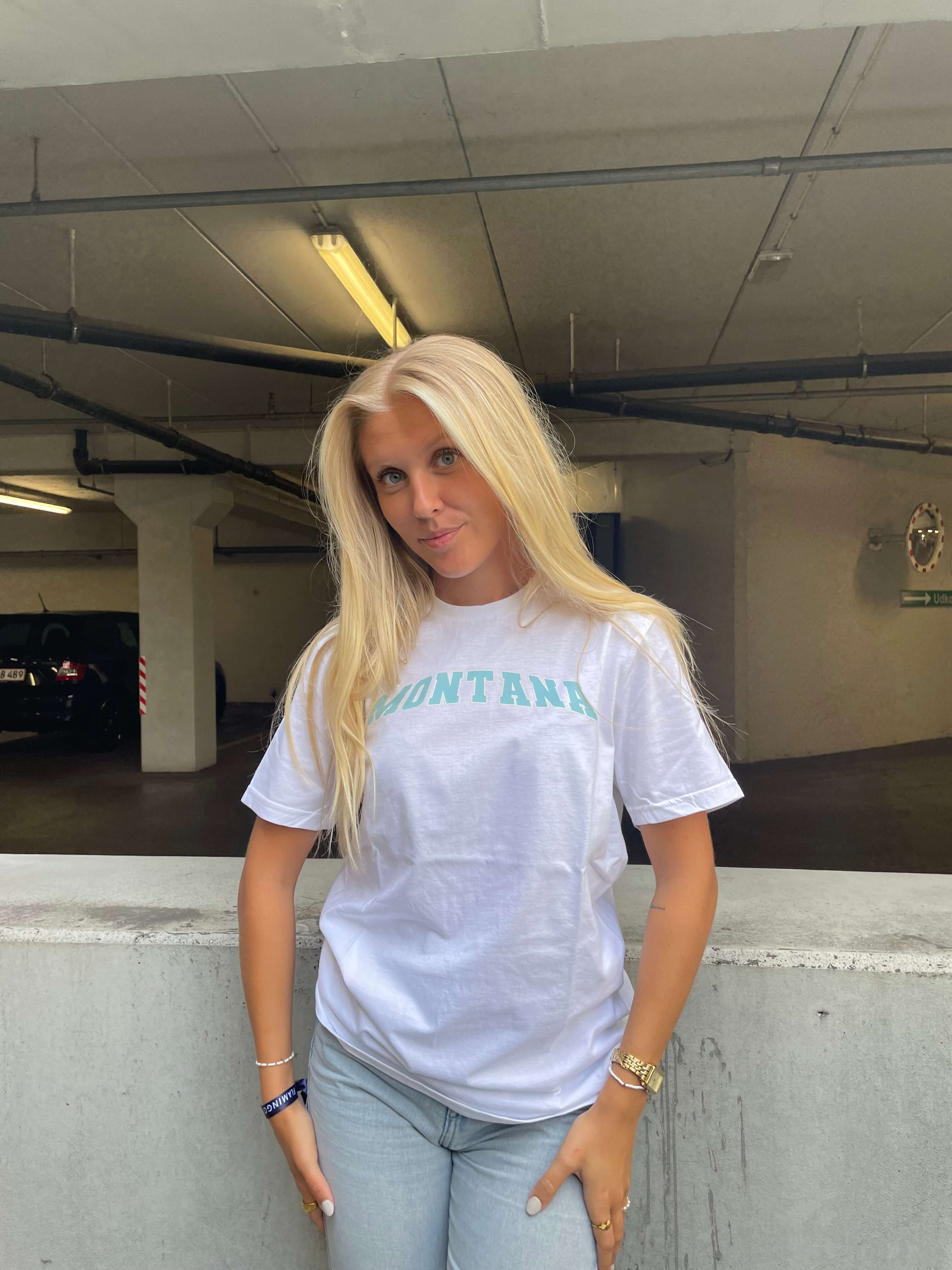 Montana - Hvid T-Shirt
