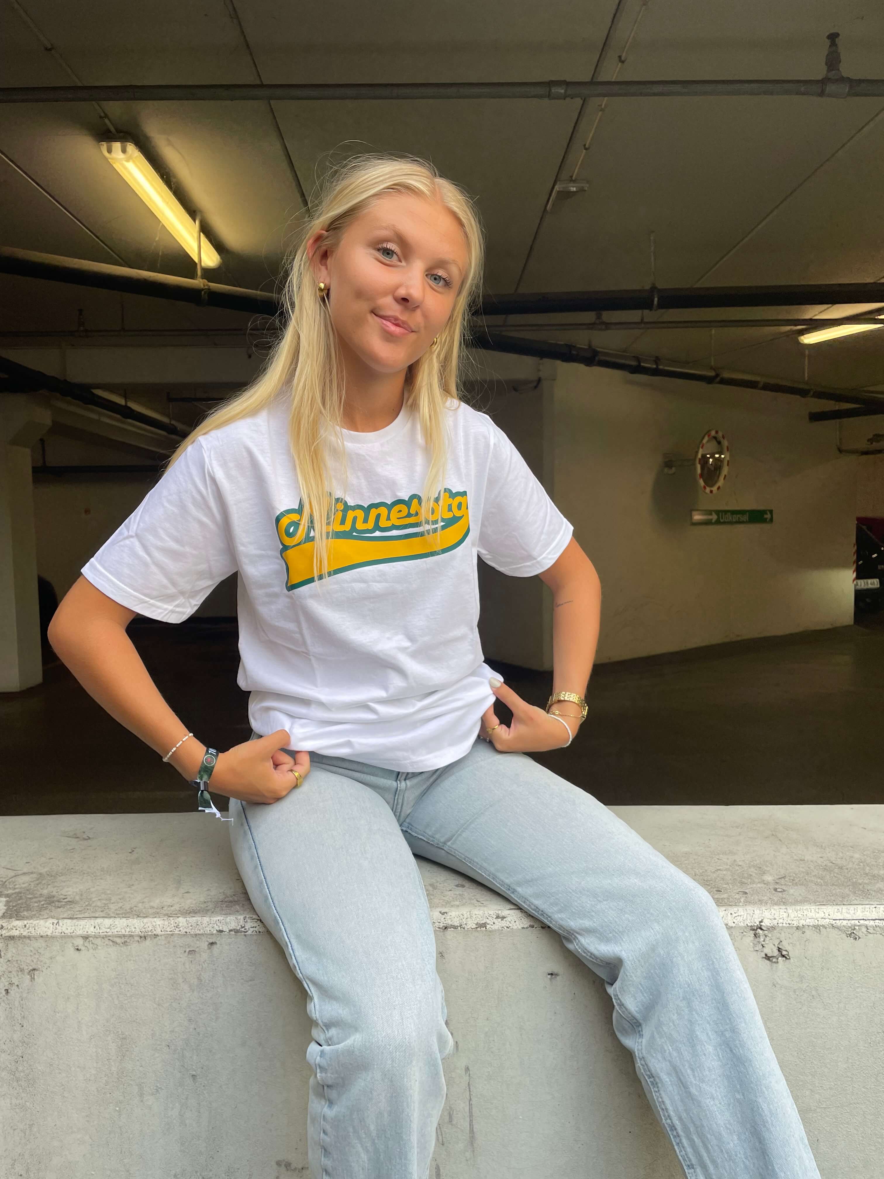 Minnesota - Hvid T-Shirt