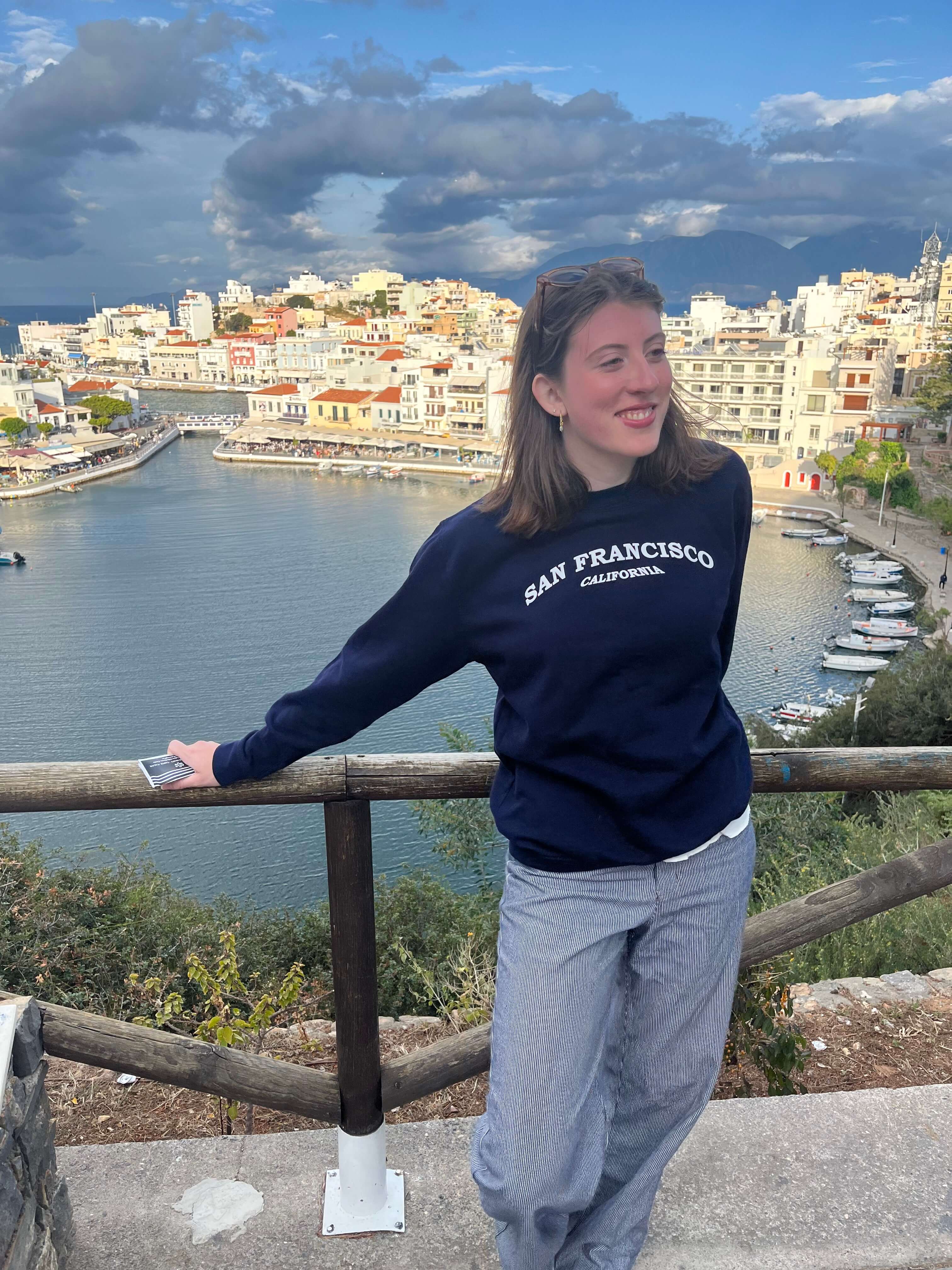San Francisco - Navy Sweatshirt