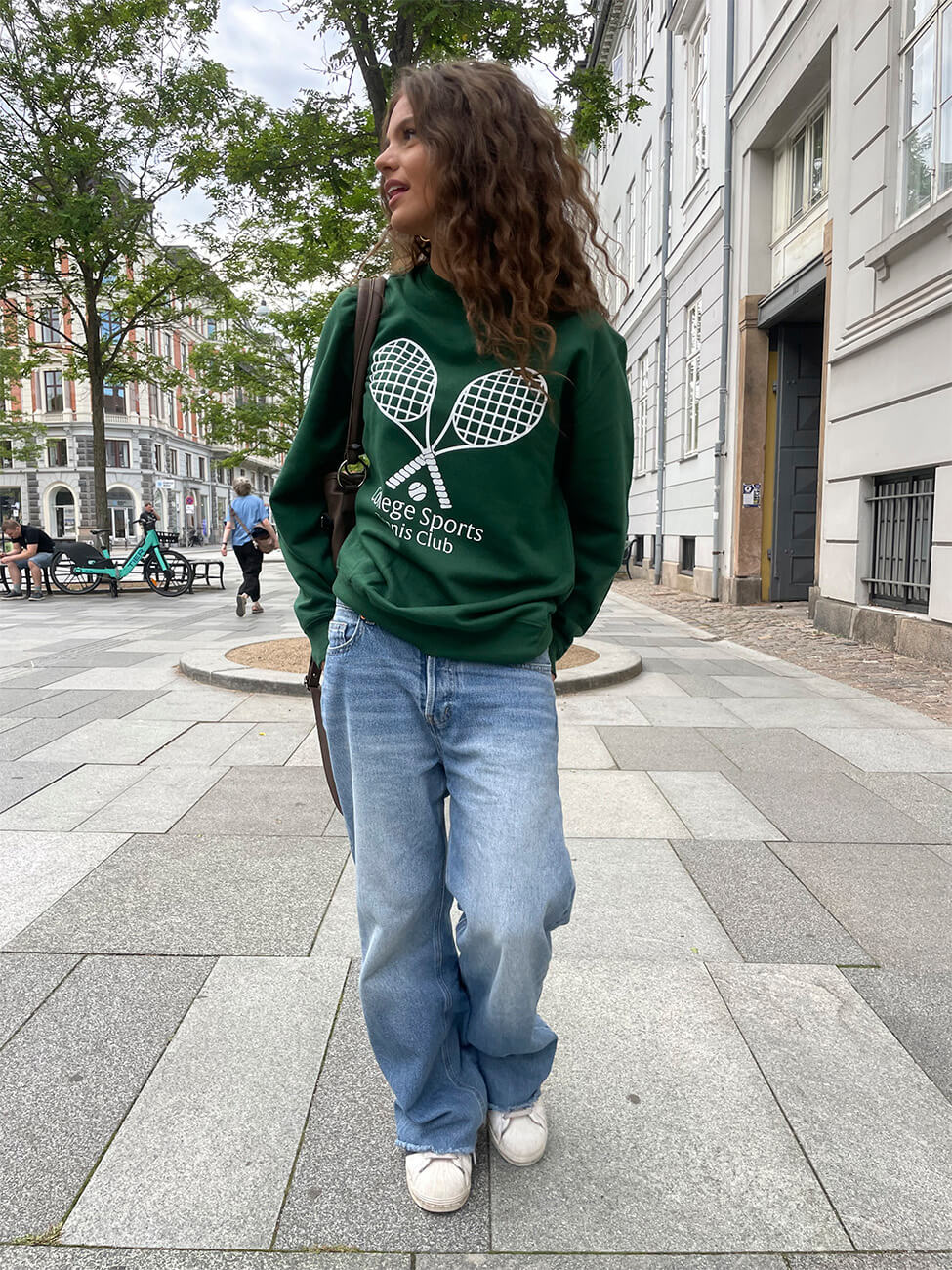 Tennis Club - Grøn Sweatshirt
