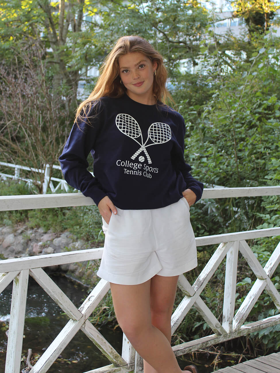 Tennis Club - Navy Sweatshirt