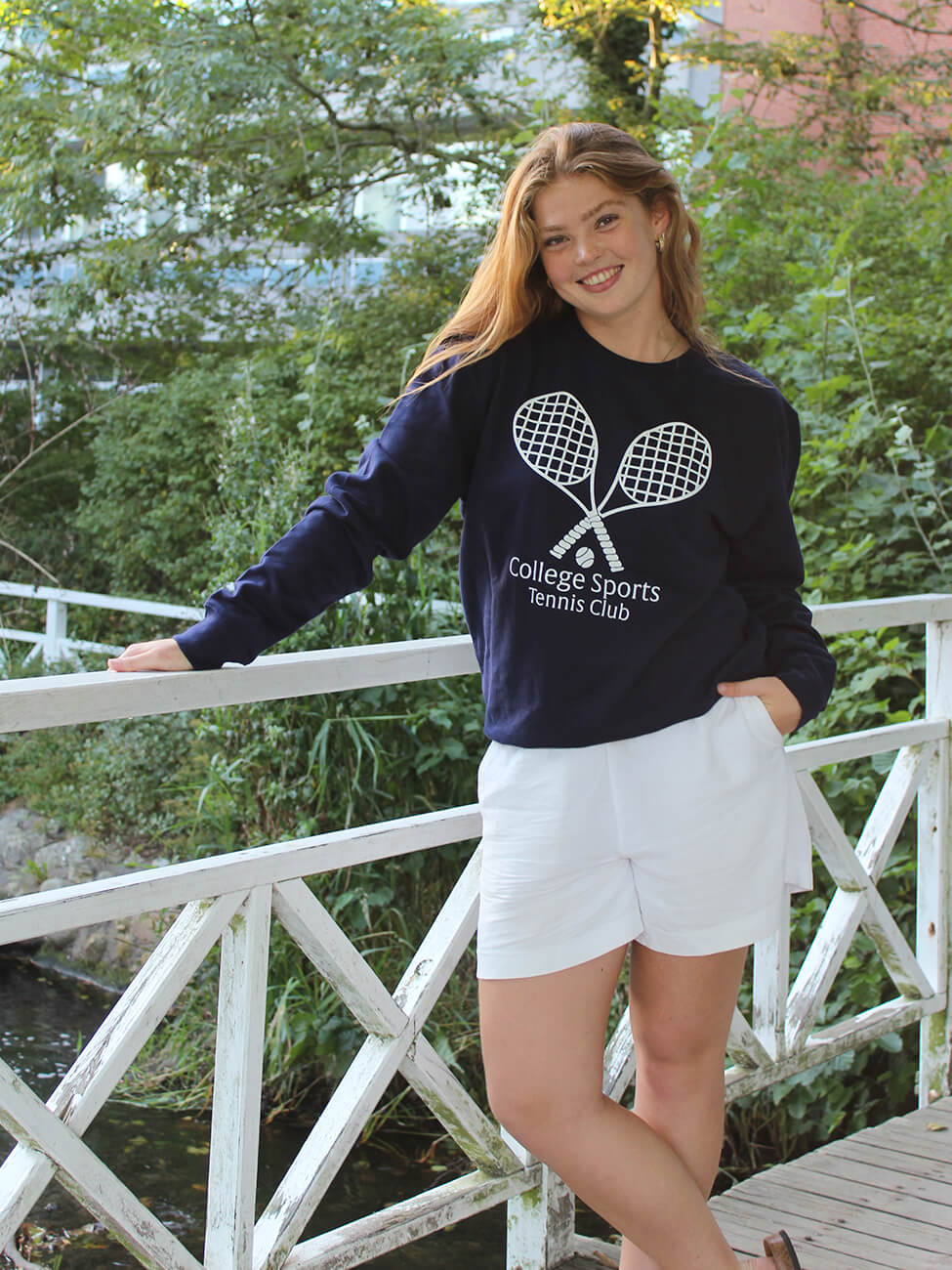 Tennis Club - Navy Sweatshirt