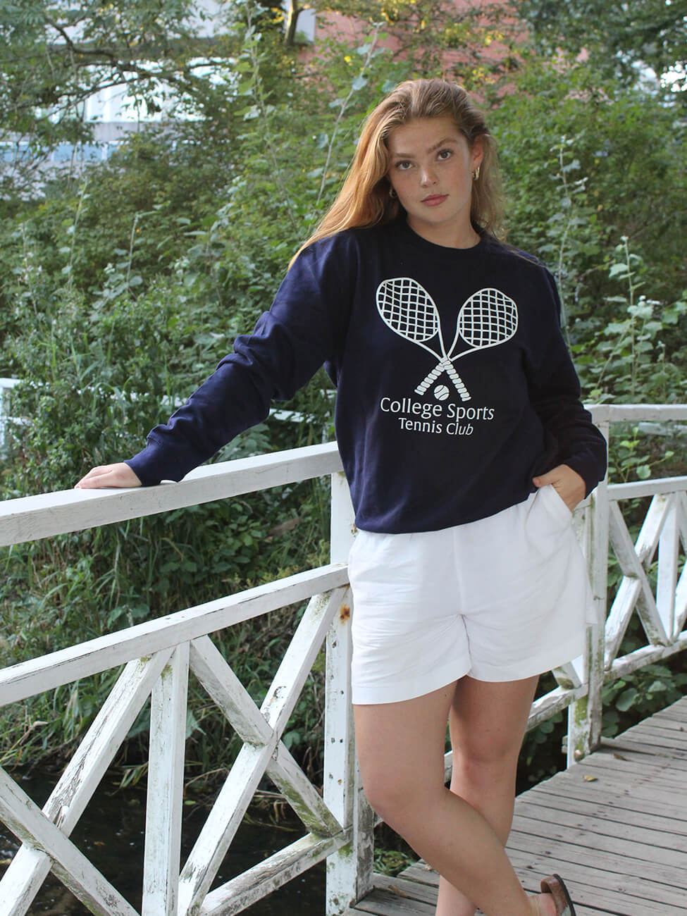 Tennis Club - Navy Sweatshirt