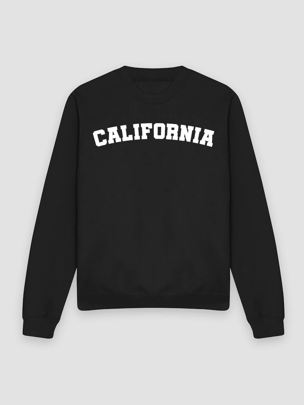 California - Sort Sweatshirt