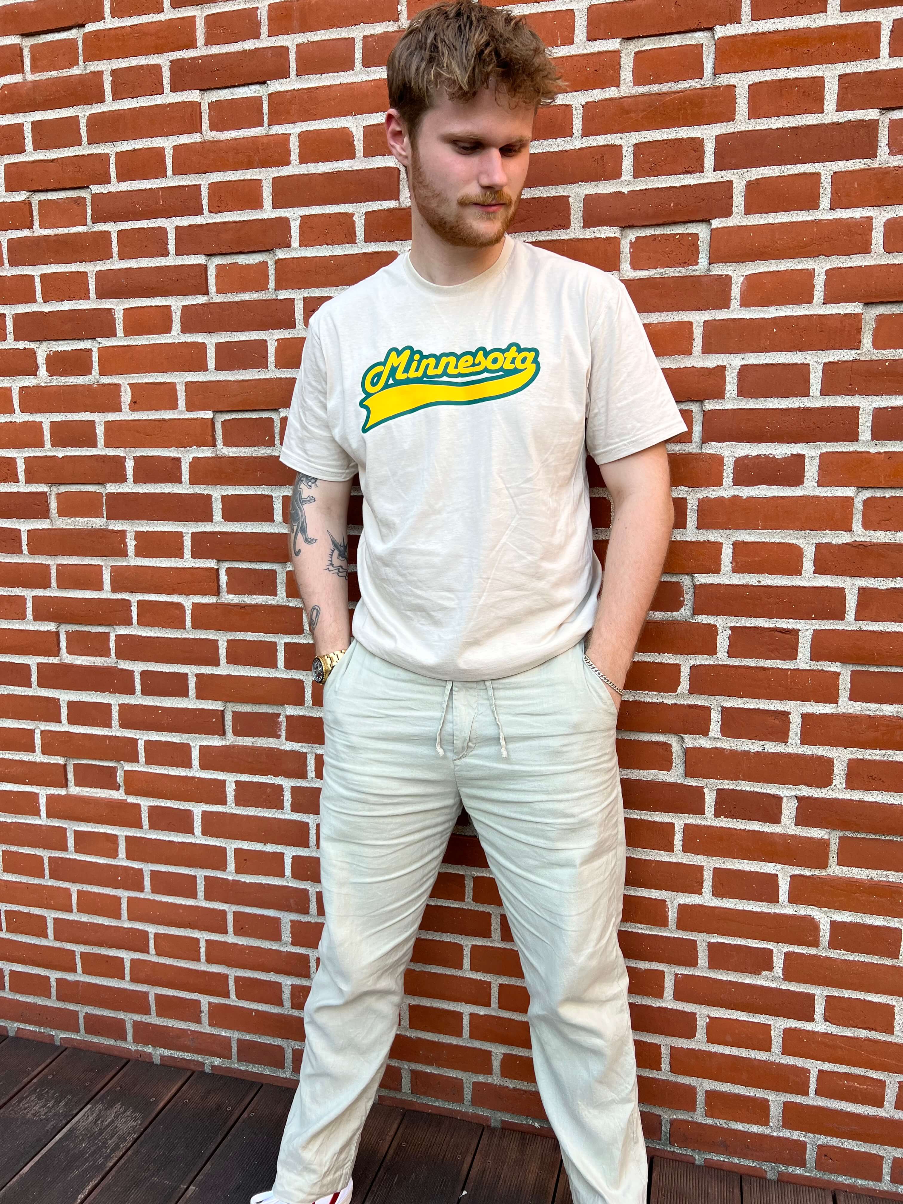 Minnesota - Sand T-Shirt
