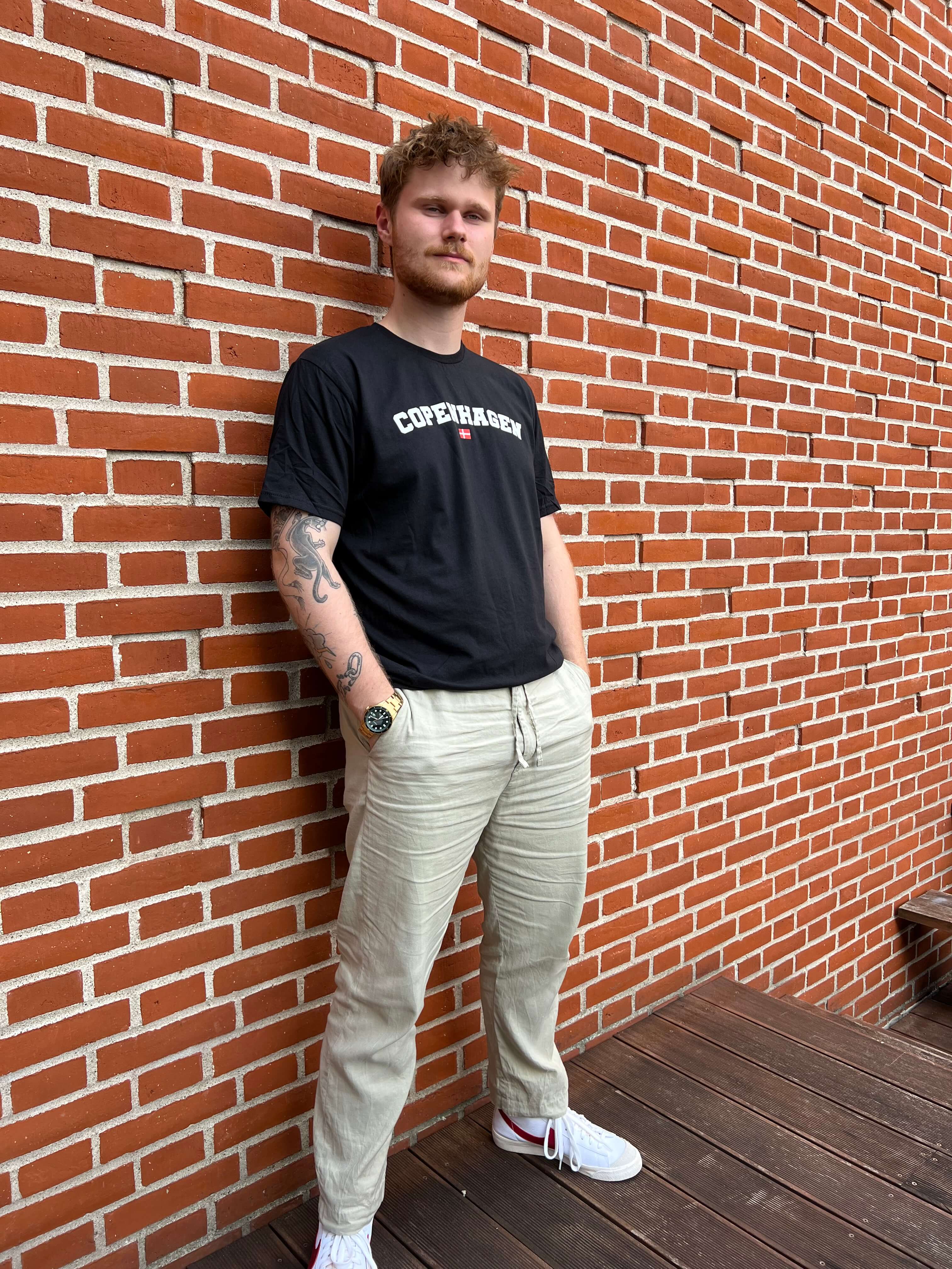 Copenhagen - Sort T-Shirt