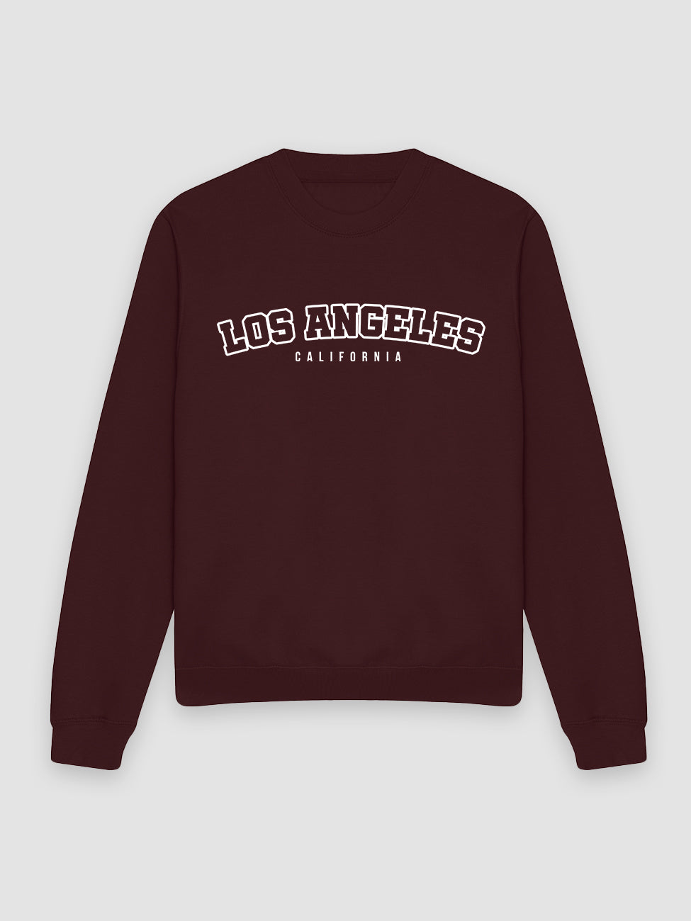 Los Angeles - Bordeaux Sweatshirt