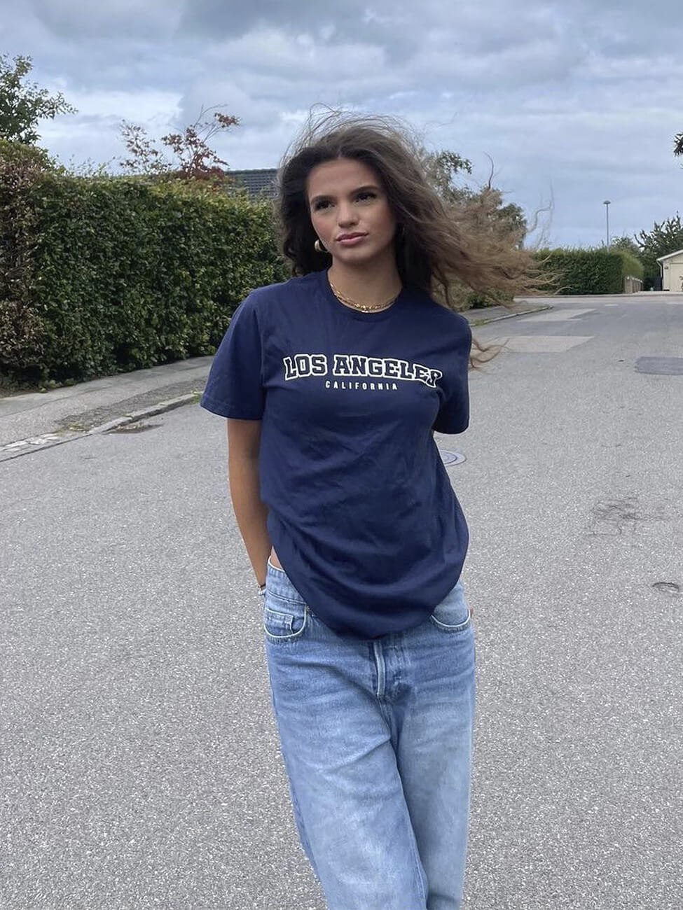 Los Angeles - Navy T-Shirt