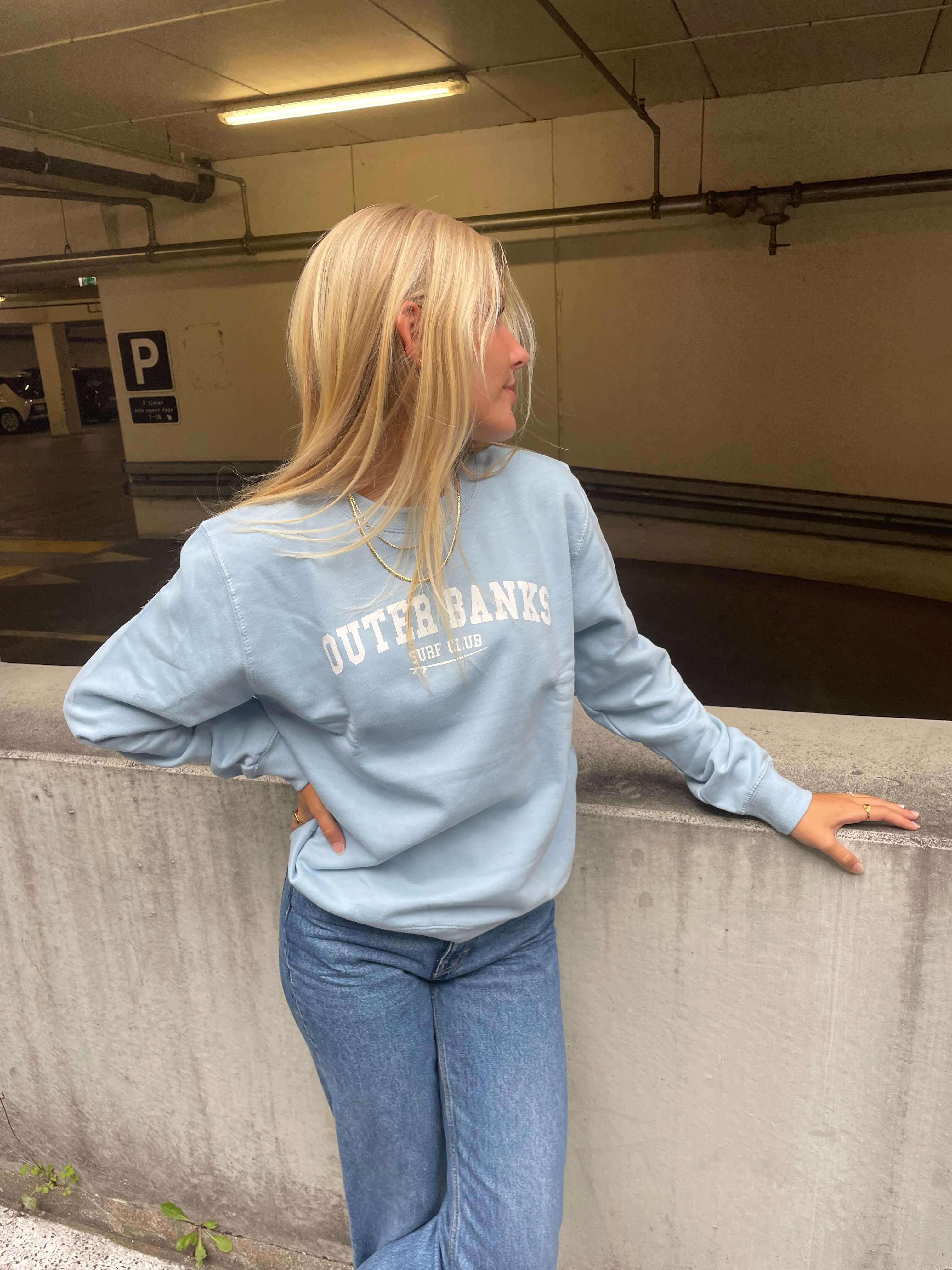 Outer Banks - Himmelblå Sweatshirt