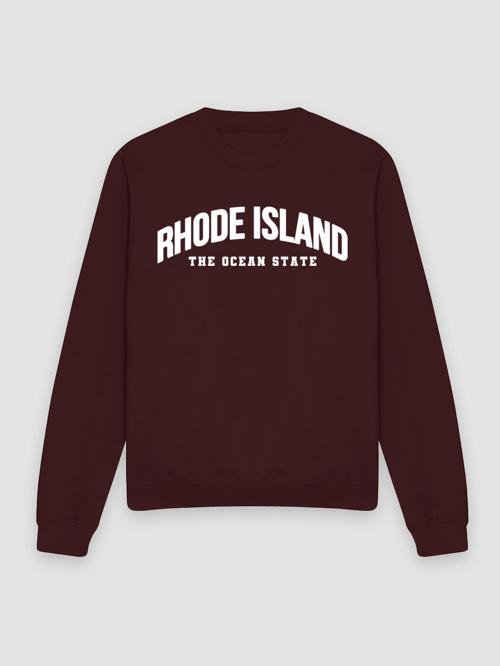 Rhode Island - Bordeaux Sweatshirt