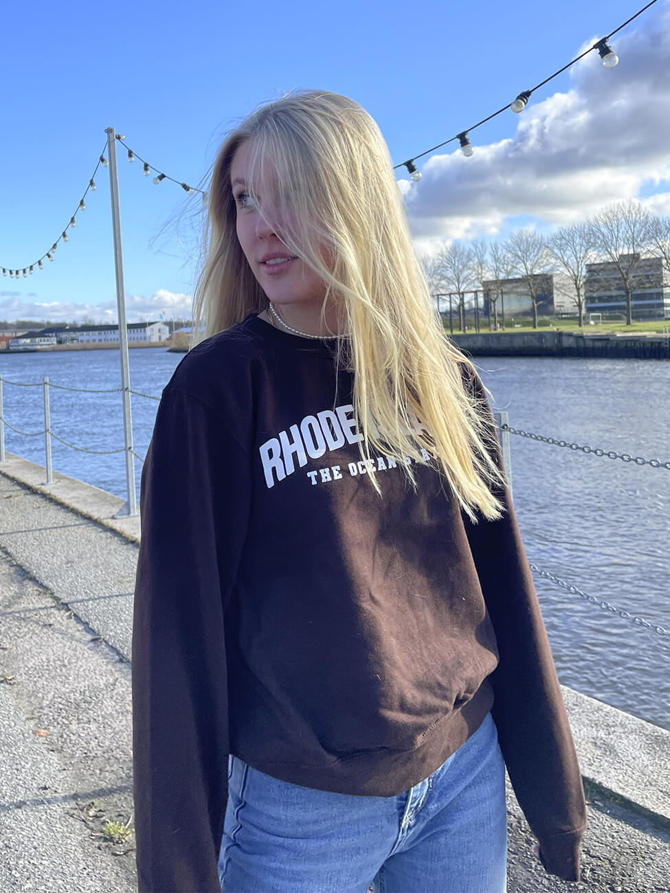 Rhode Island - Brun Sweatshirt