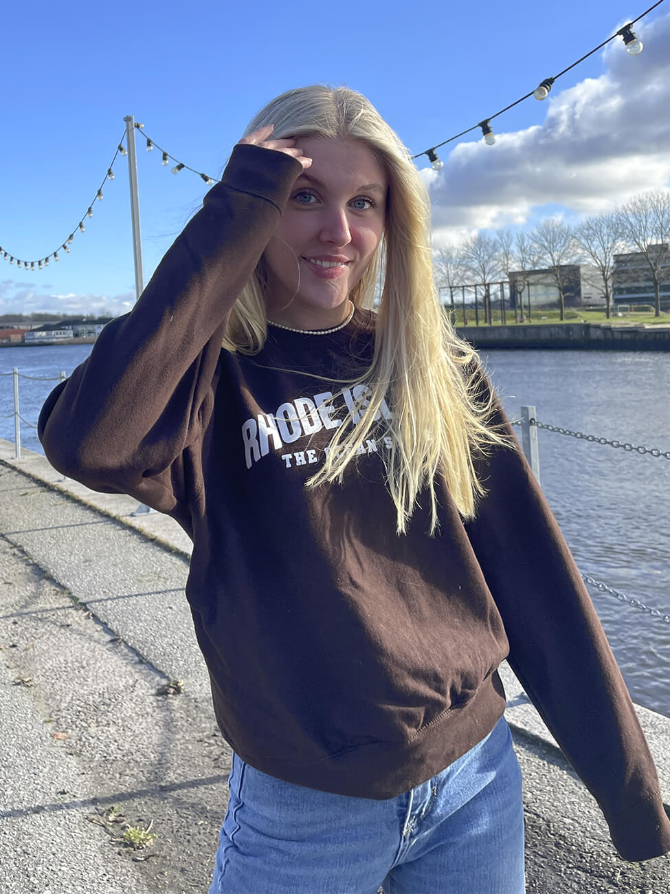Rhode Island - Brun Sweatshirt