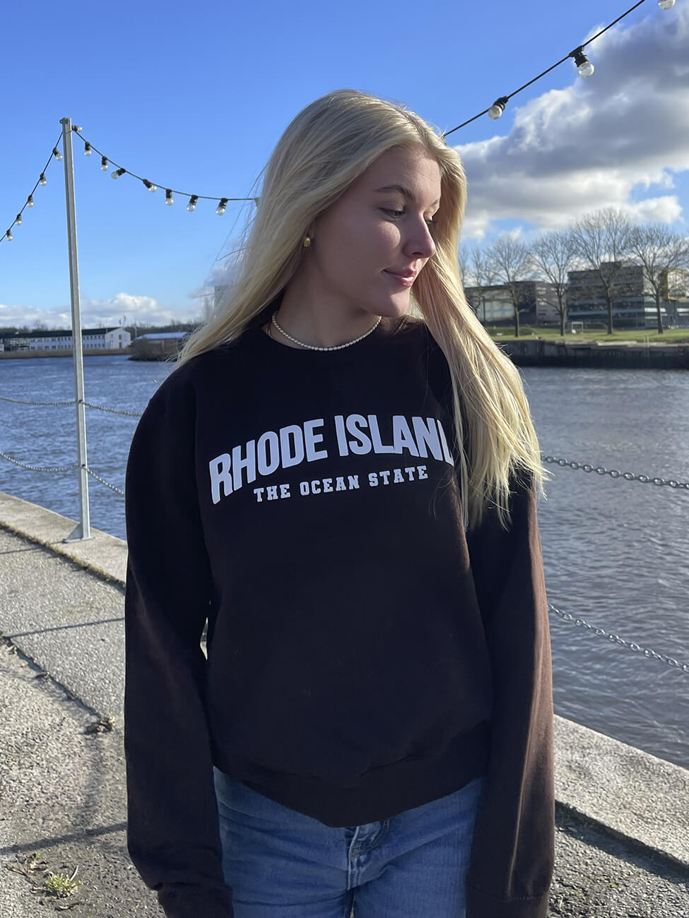 Rhode Island - Brun Sweatshirt