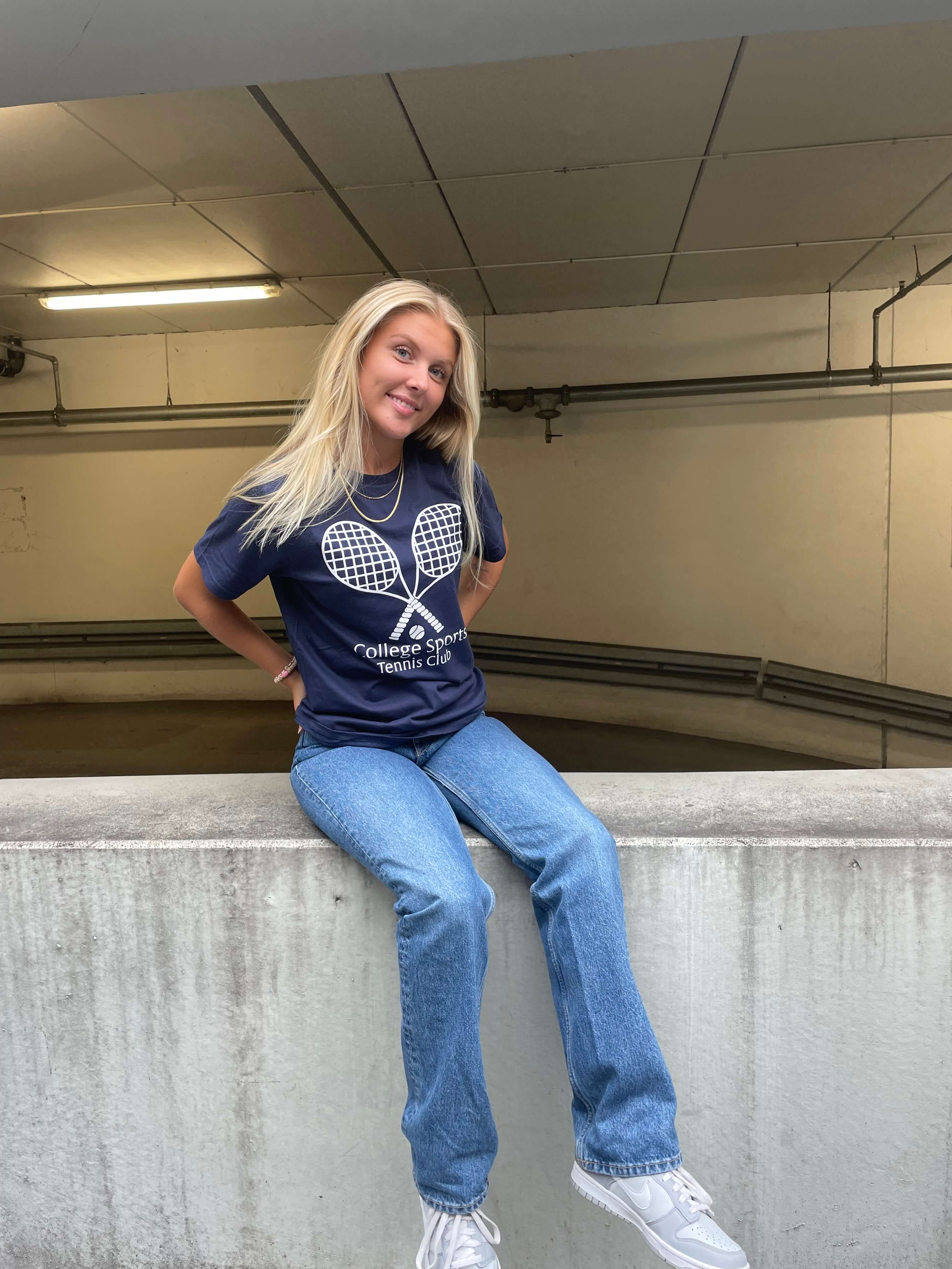 Tennis Club - Navy T-Shirt