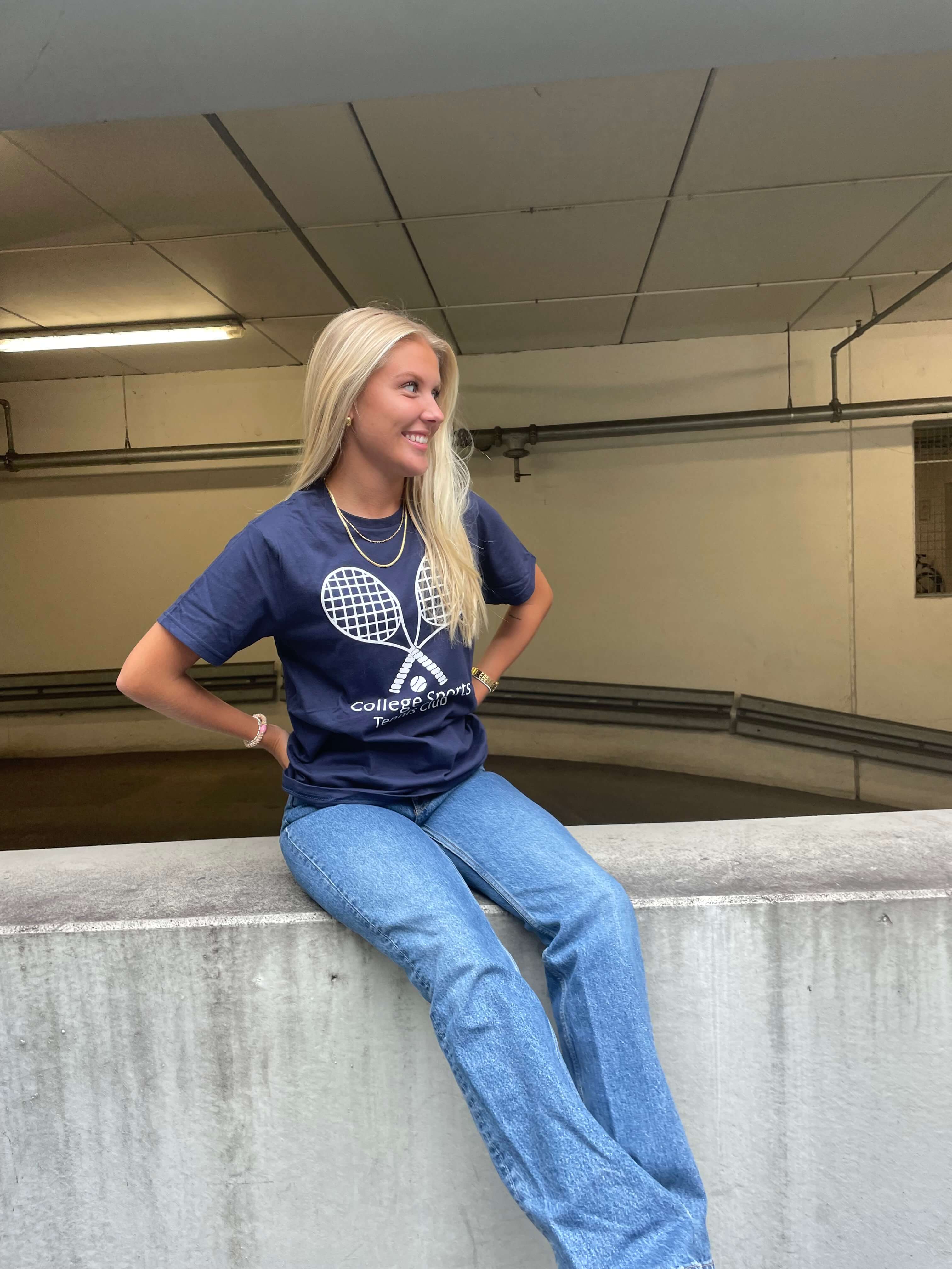 Tennis Club - Navy T-Shirt
