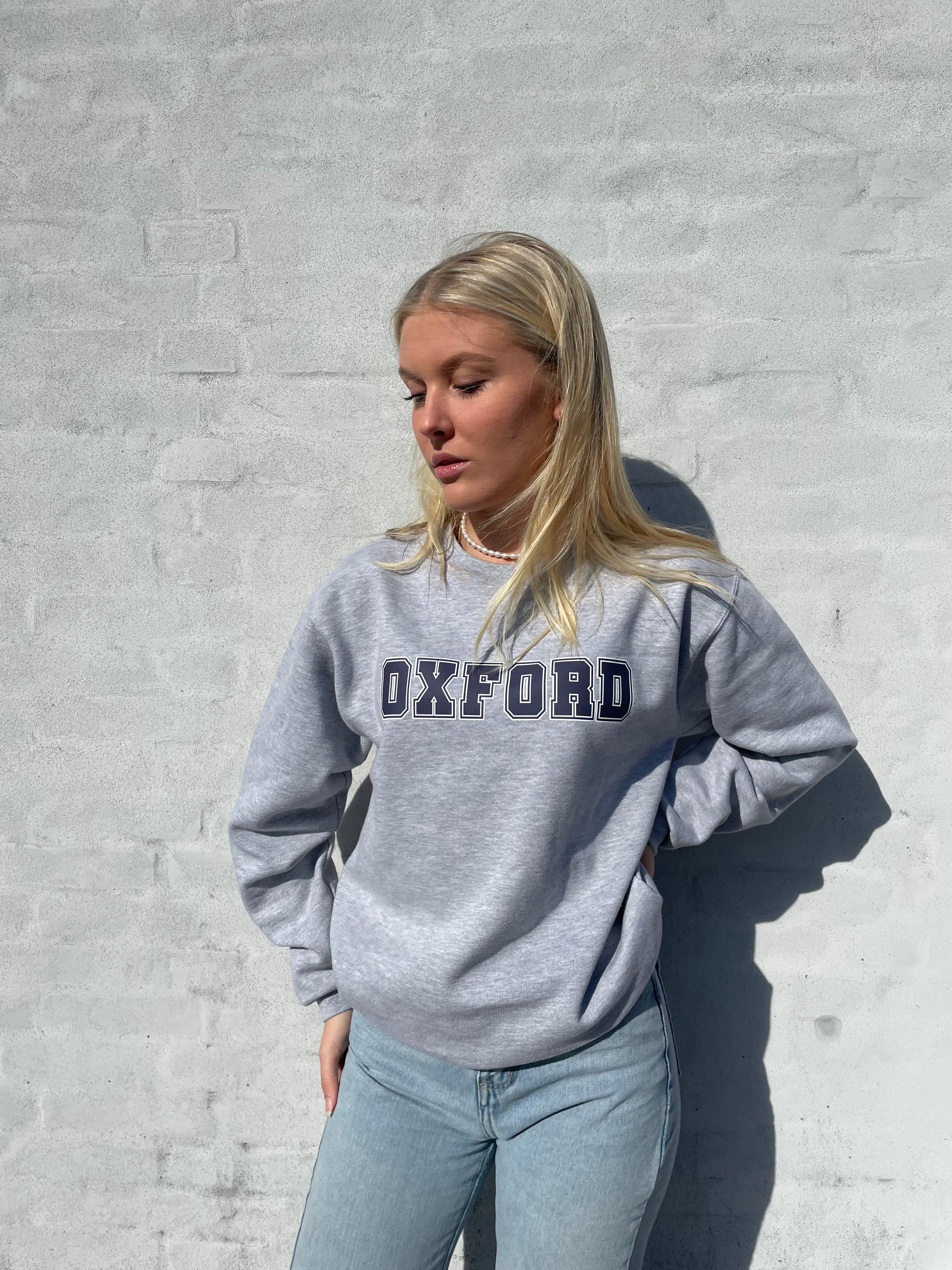 Oxford - Grå Sweatshirt