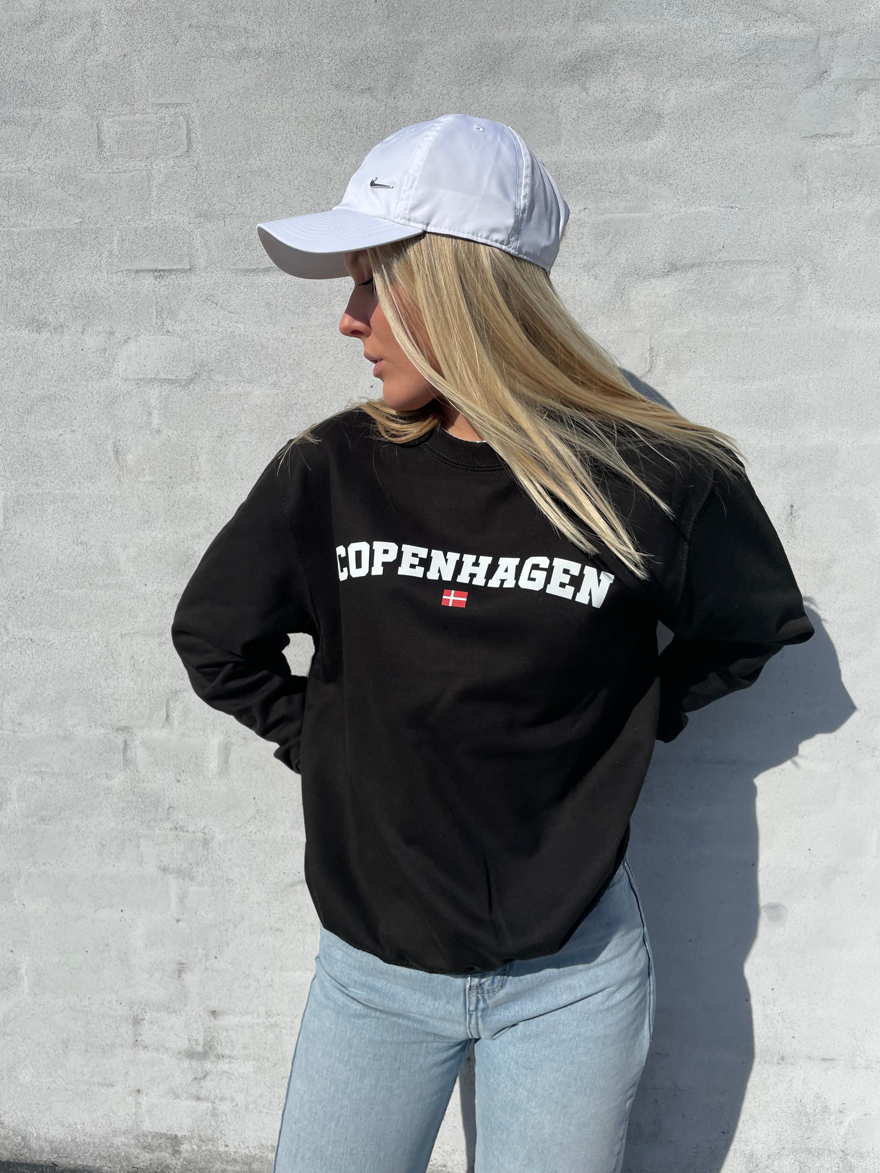 Copenhagen - Sort Sweatshirt