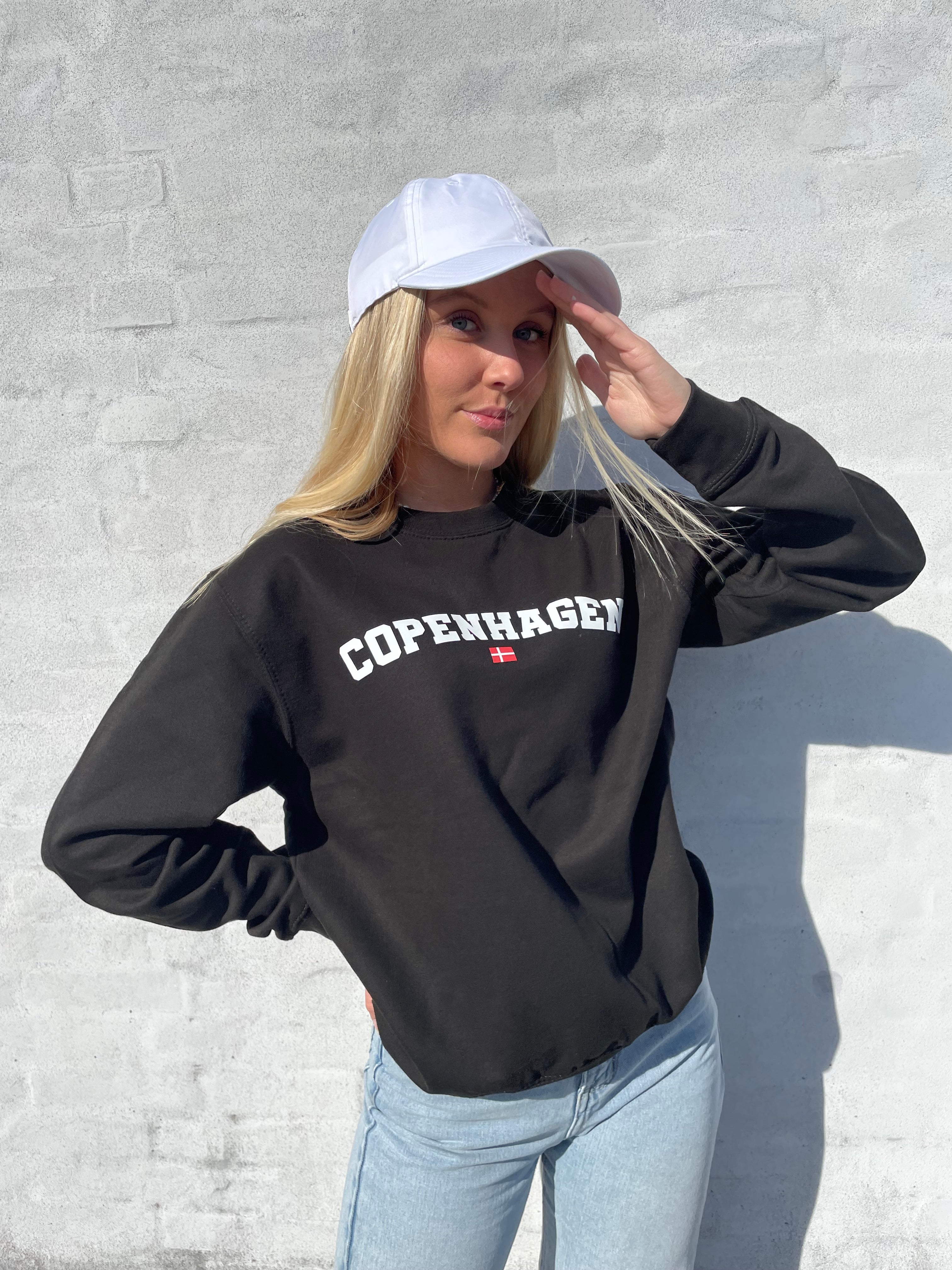 Copenhagen - Sort Sweatshirt