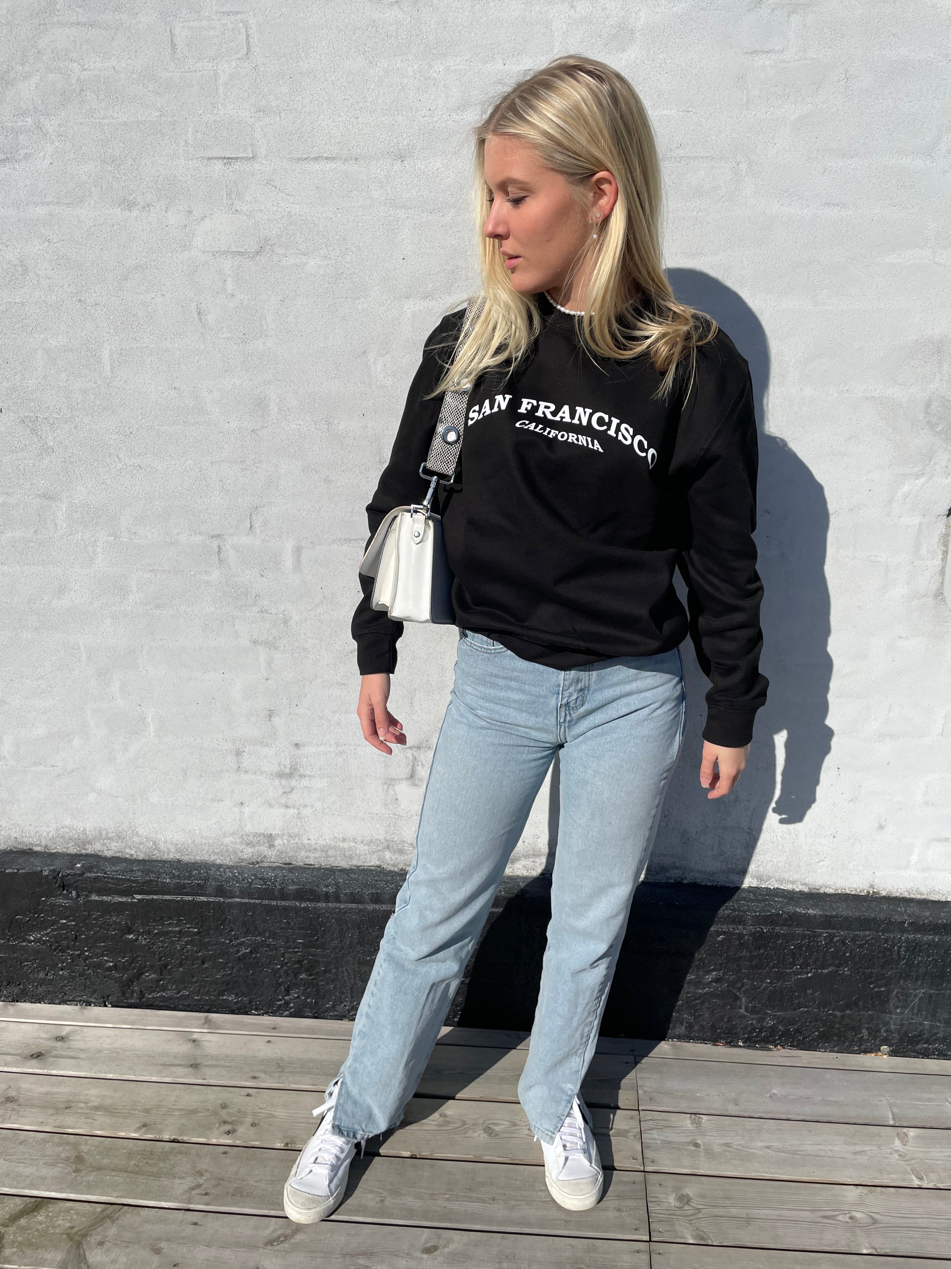 San Francisco - Sort Sweatshirt