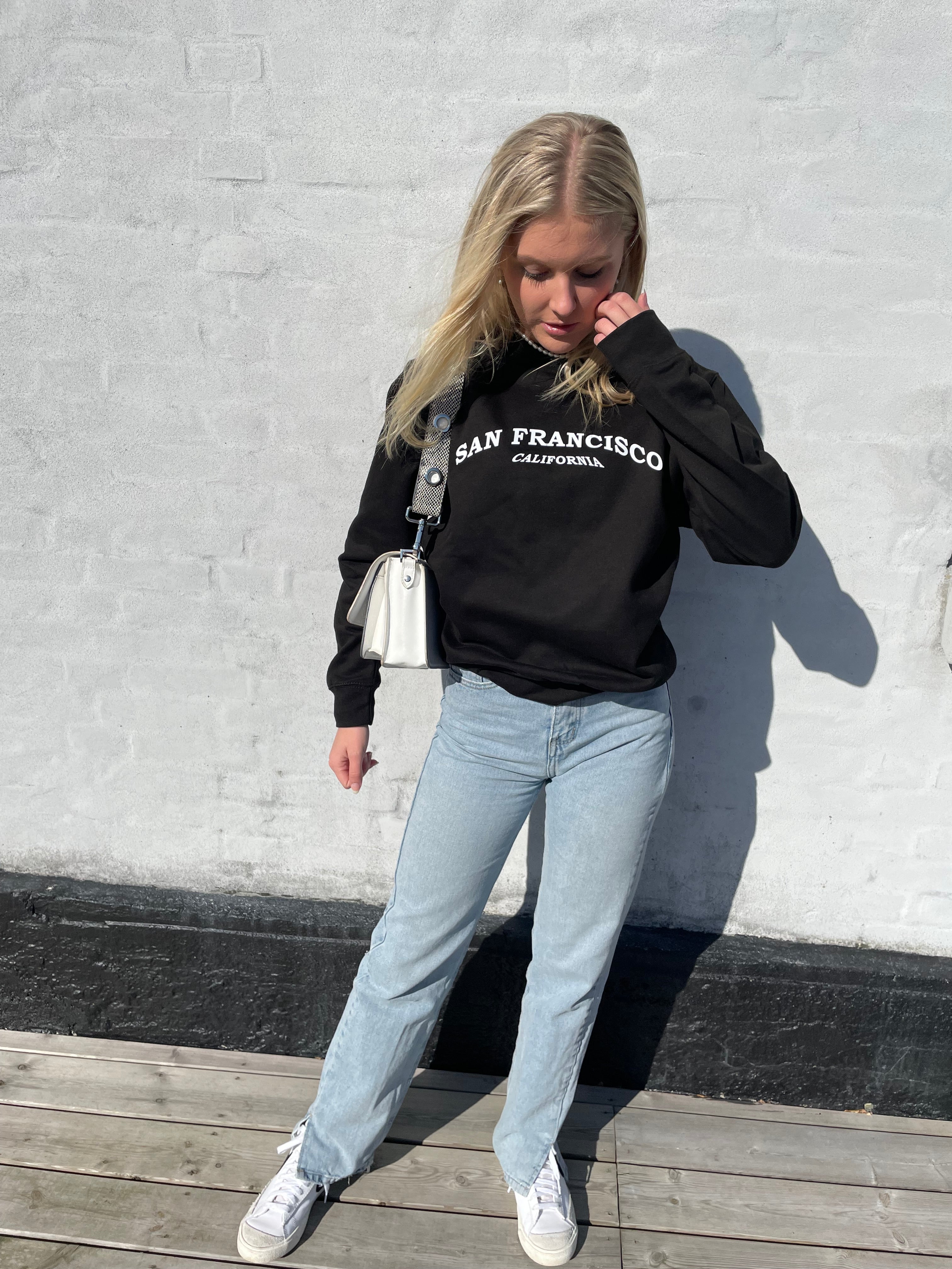 San Francisco - Sort Sweatshirt