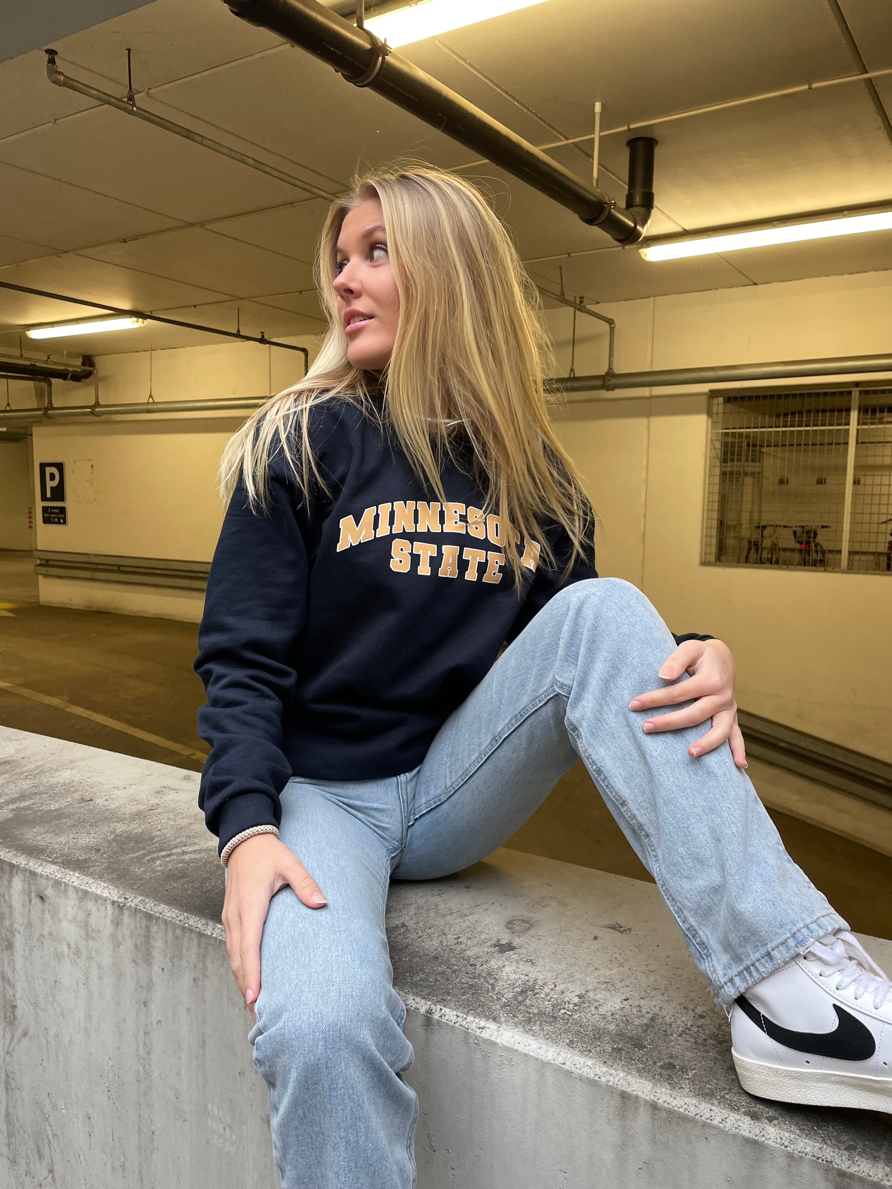 Minnesota State - Navy Sweatshirt