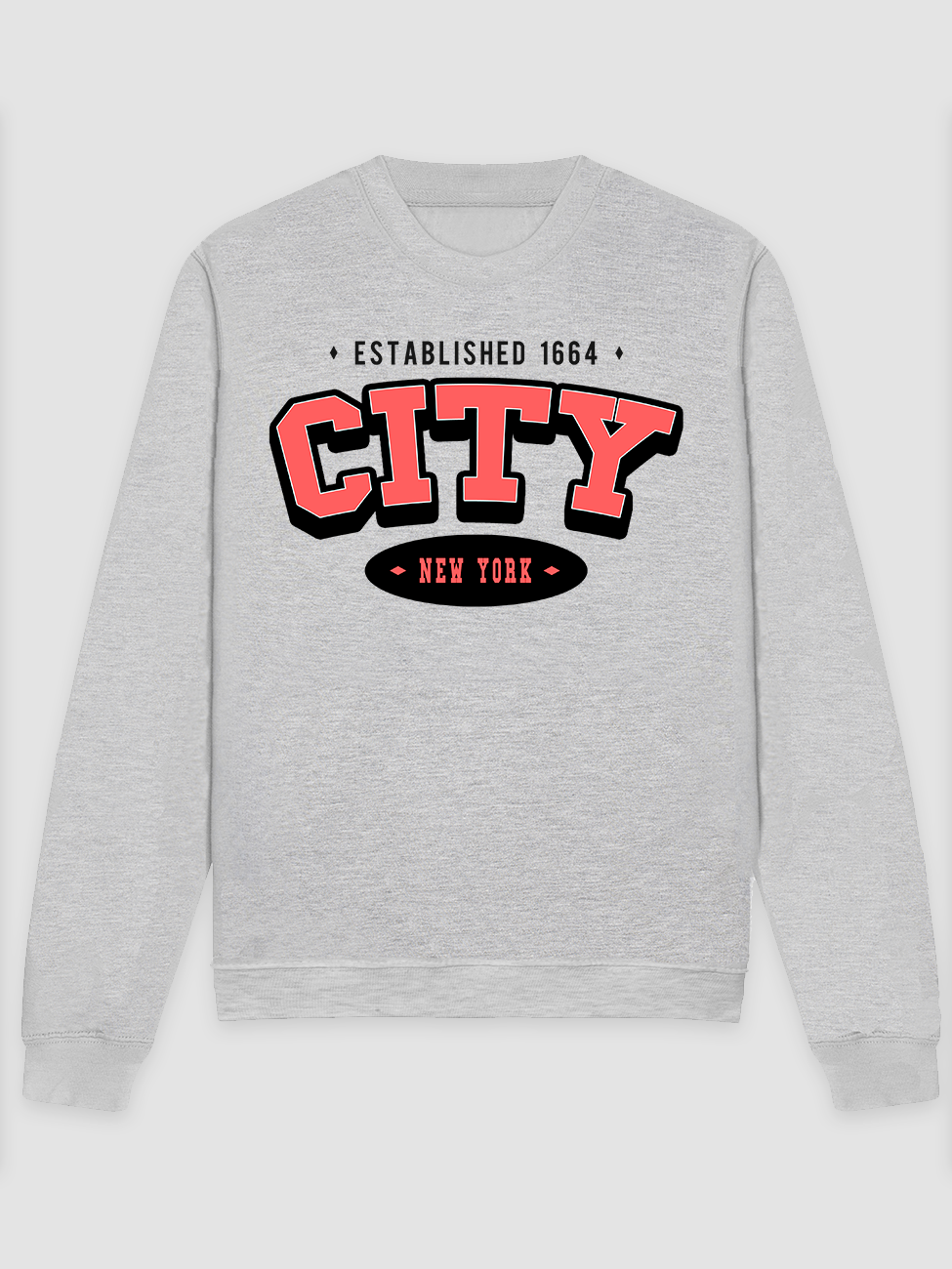 Varsity NYC - Grå Sweatshirt