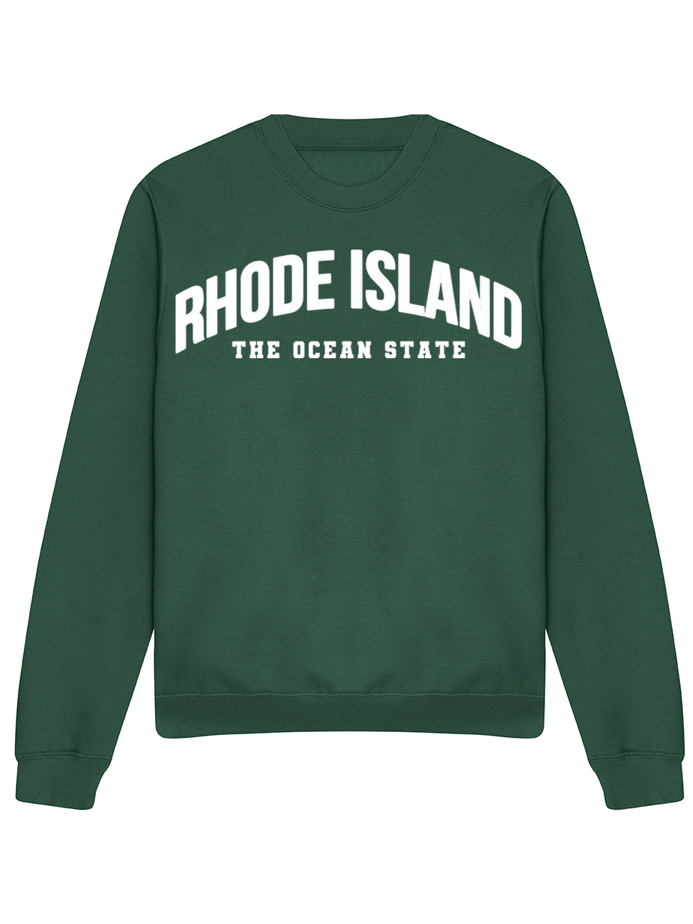 Rhode Island - Sort Sweatshirt