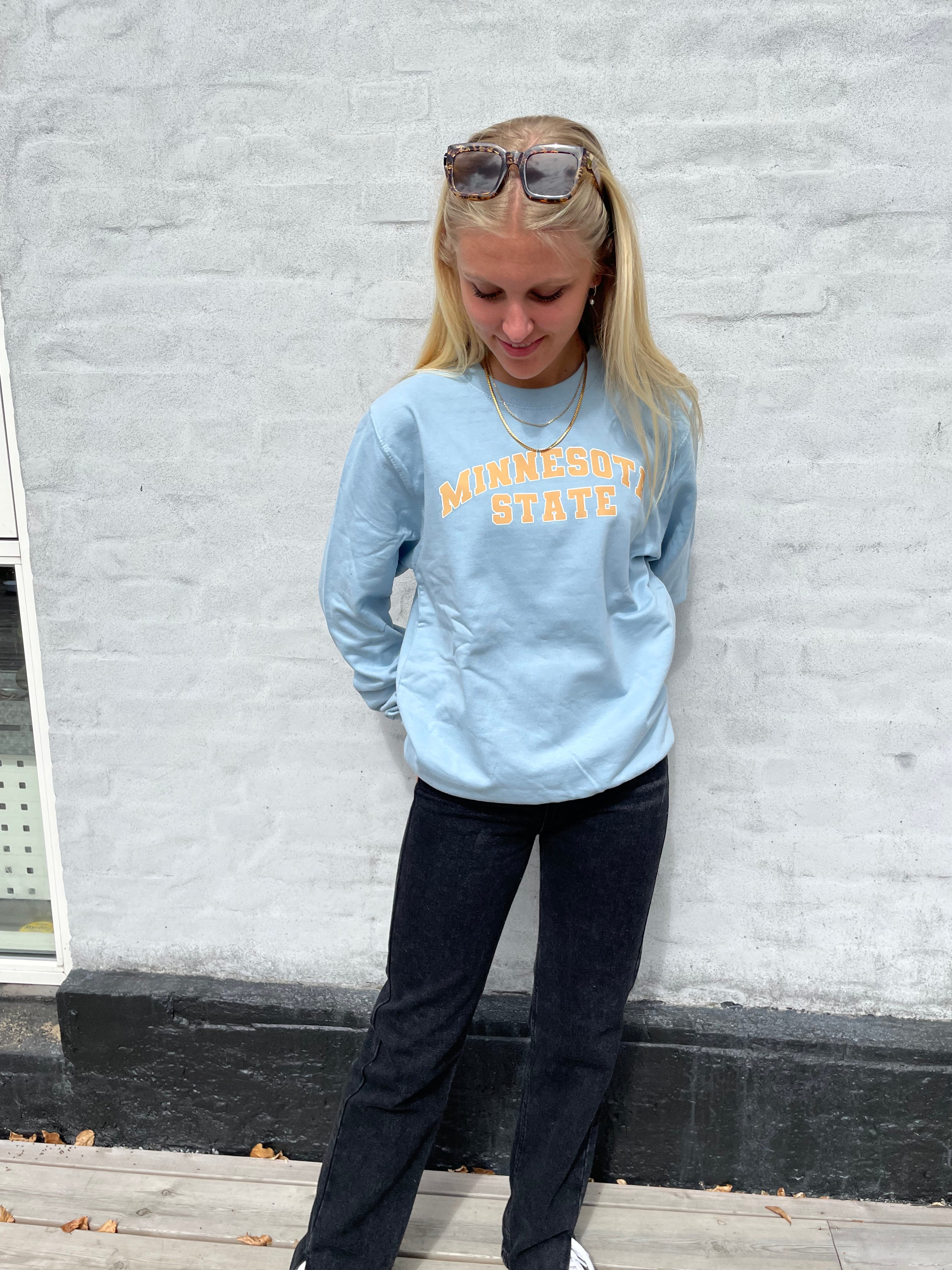 Minnesota State - Himmelblå Sweatshirt