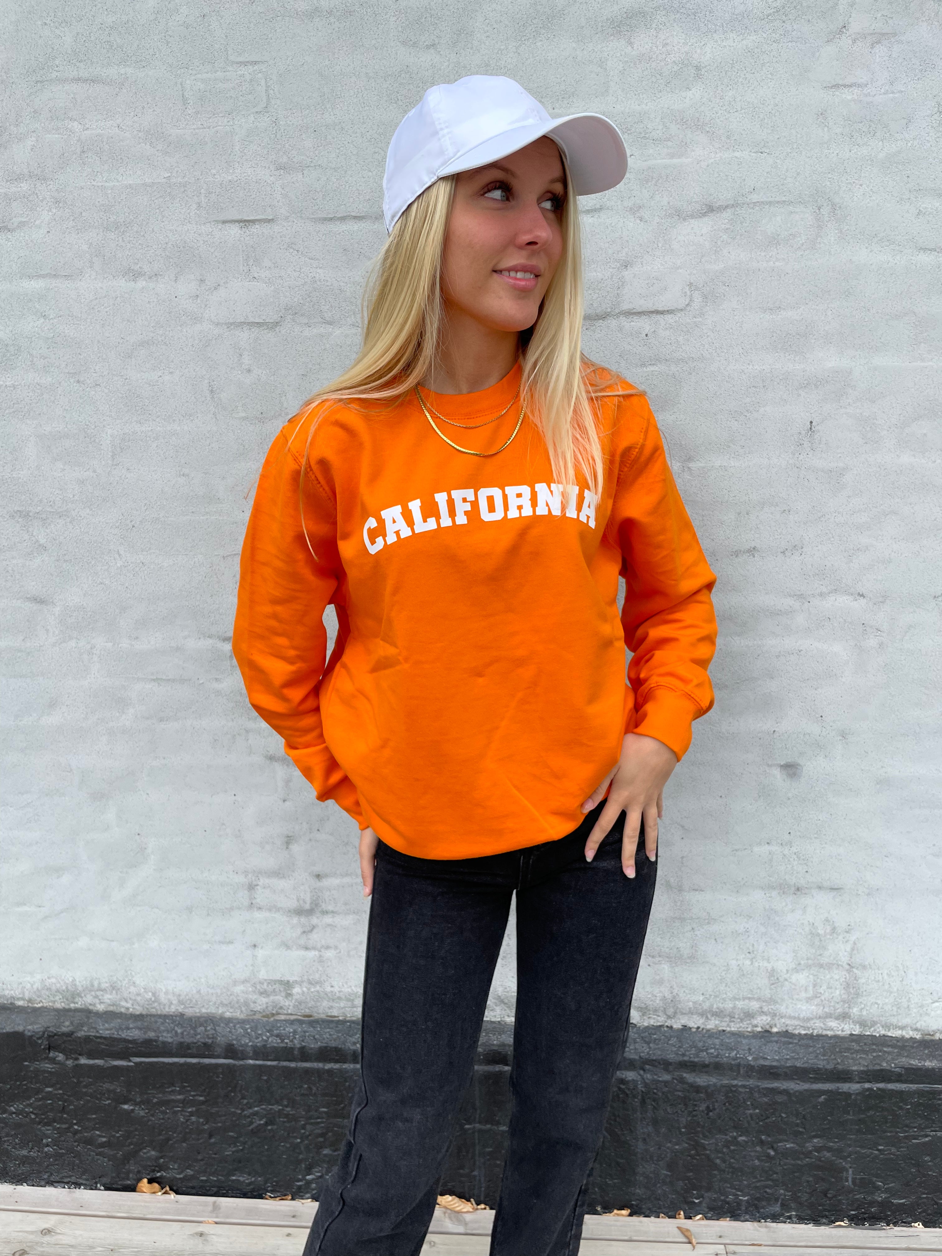 California - Orange Sweatshirt