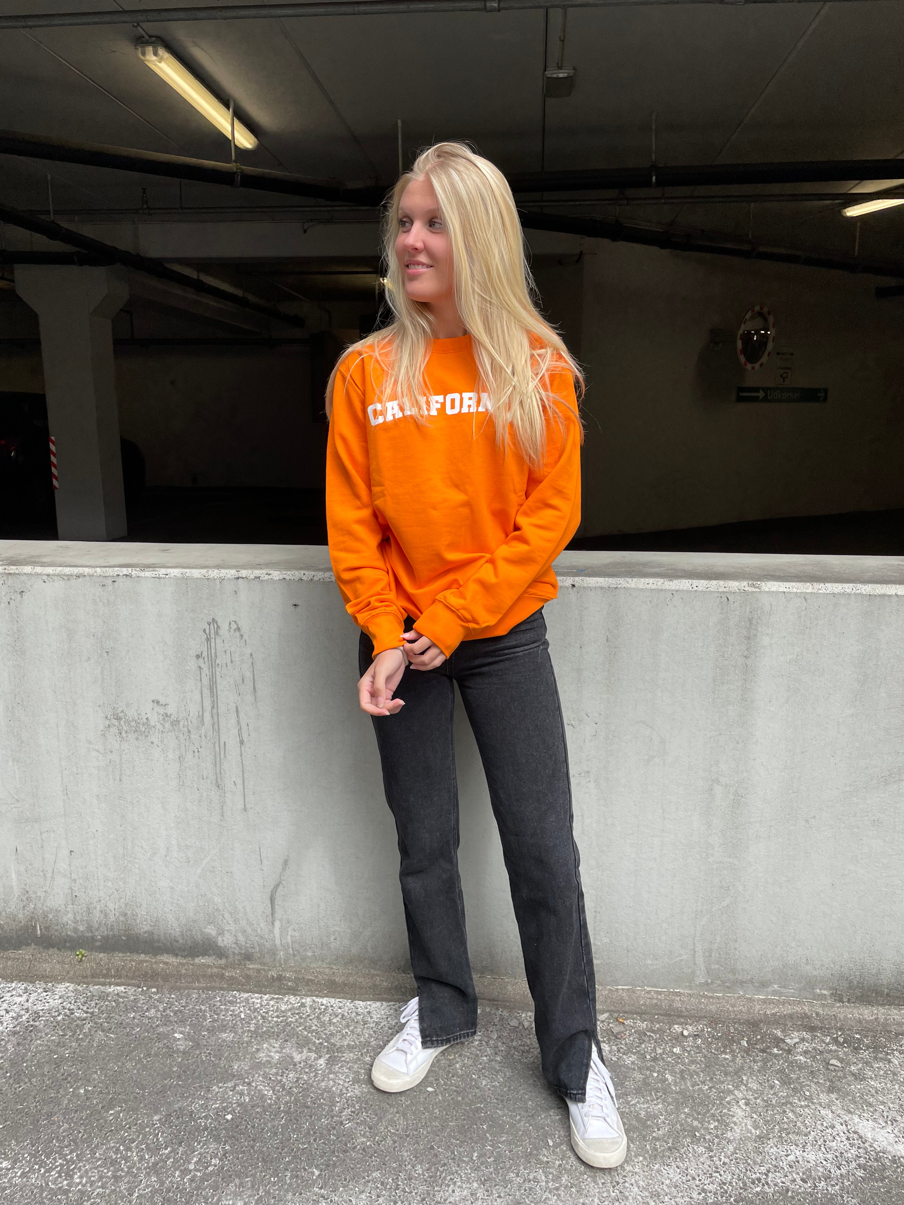 California - Orange Sweatshirt