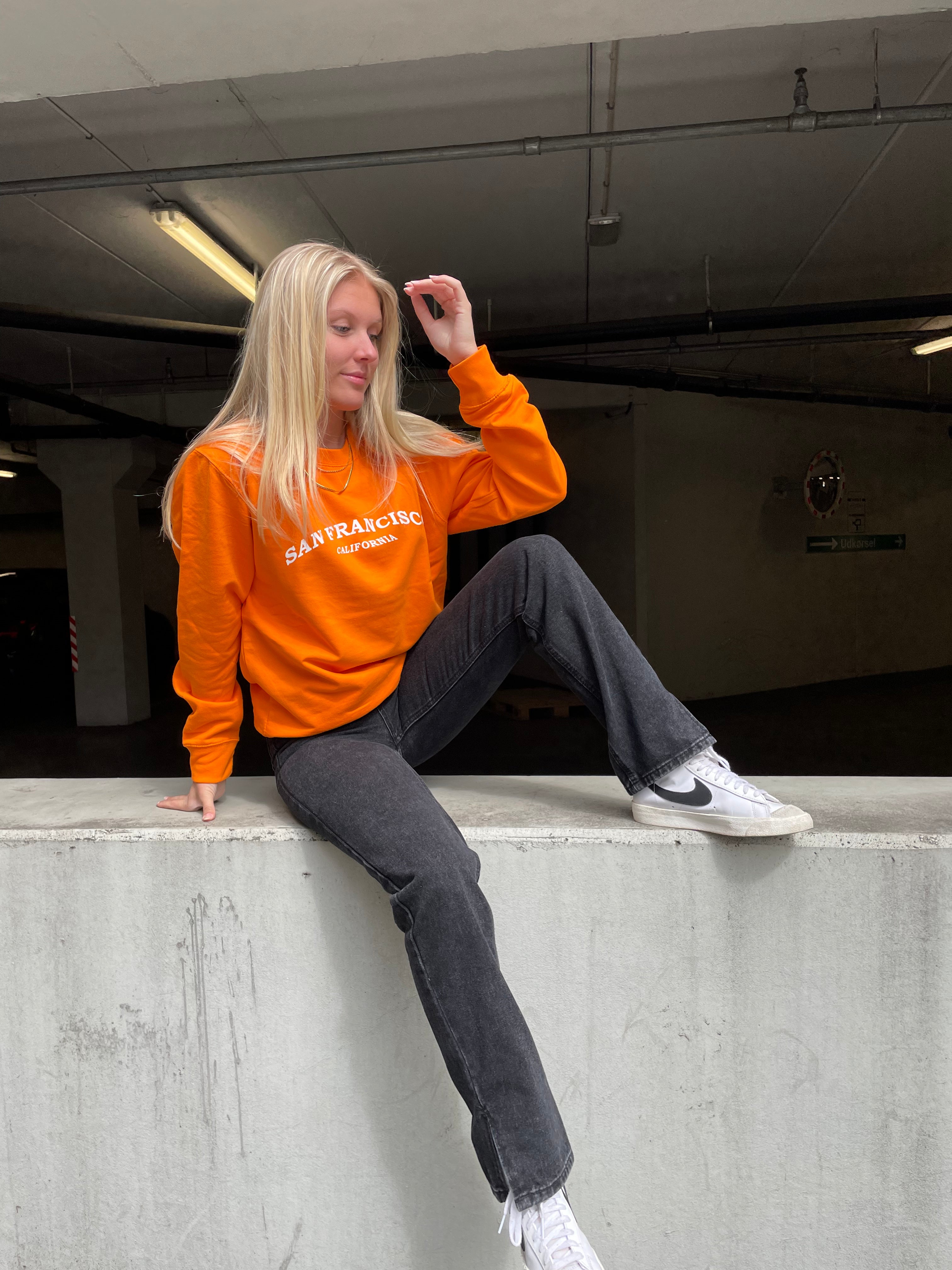 San Francisco - Orange Sweatshirt