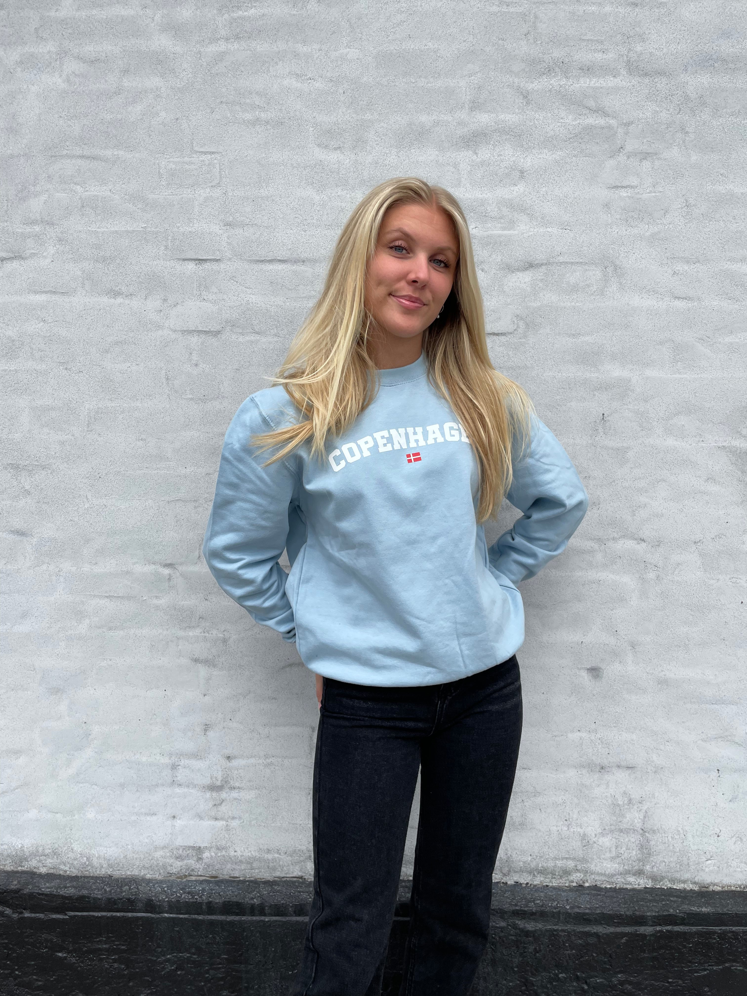 Copenhagen - Himmelblå Sweatshirt