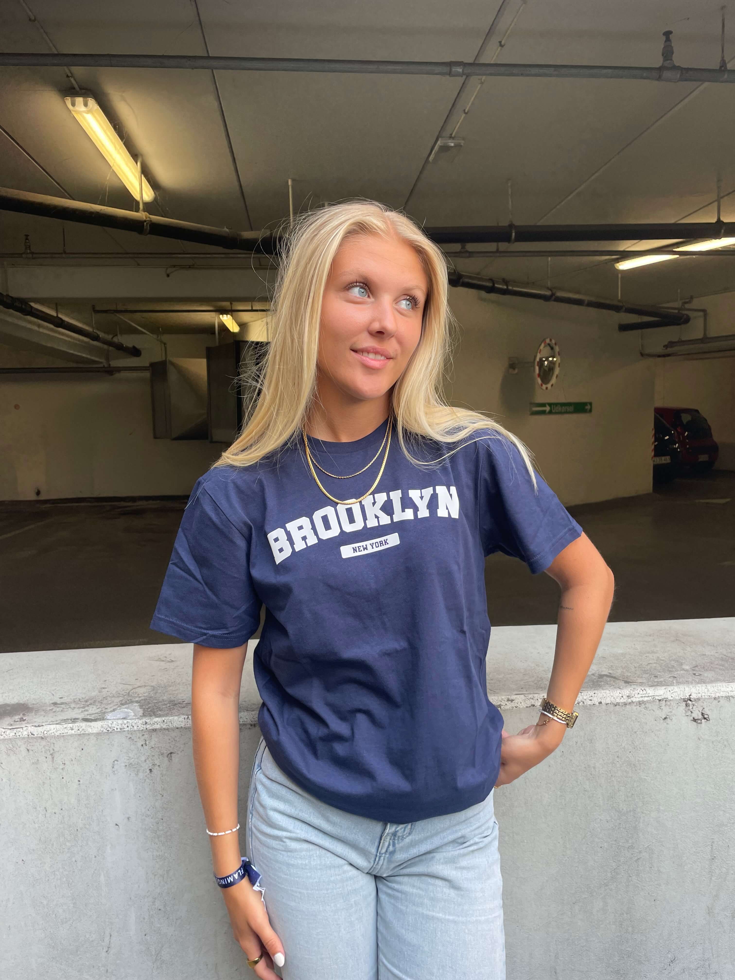 Brooklyn - Navy T-Shirt