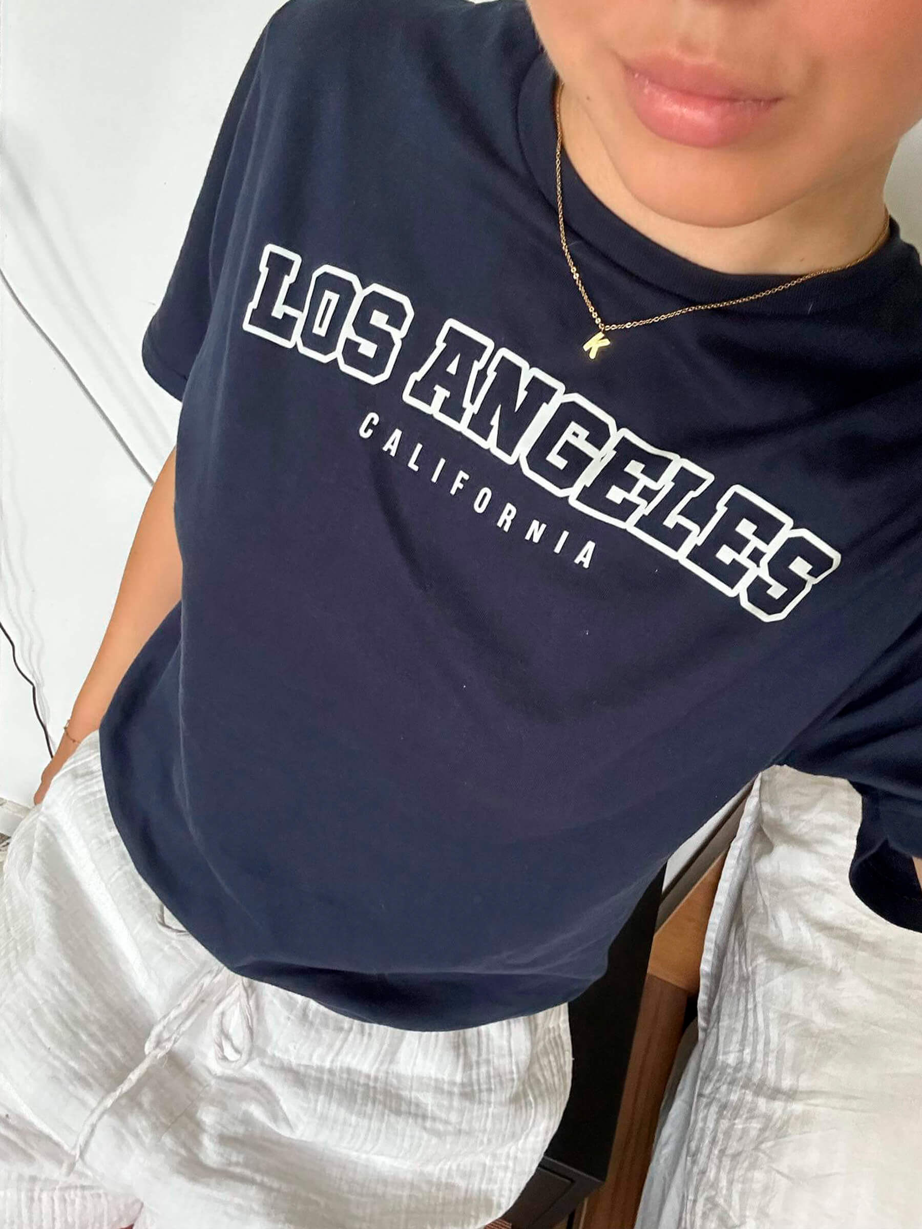 Los Angeles - Navy T-Shirt