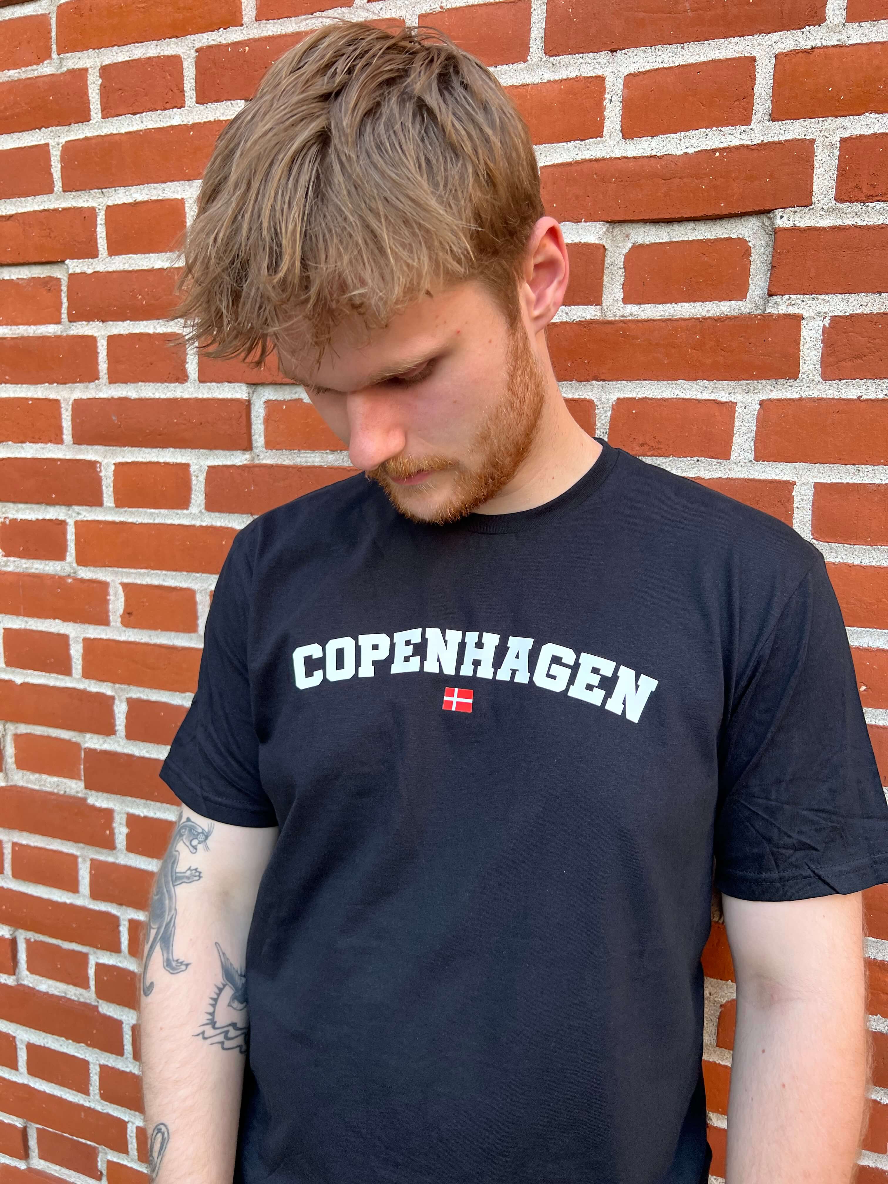Copenhagen - Sort T-Shirt