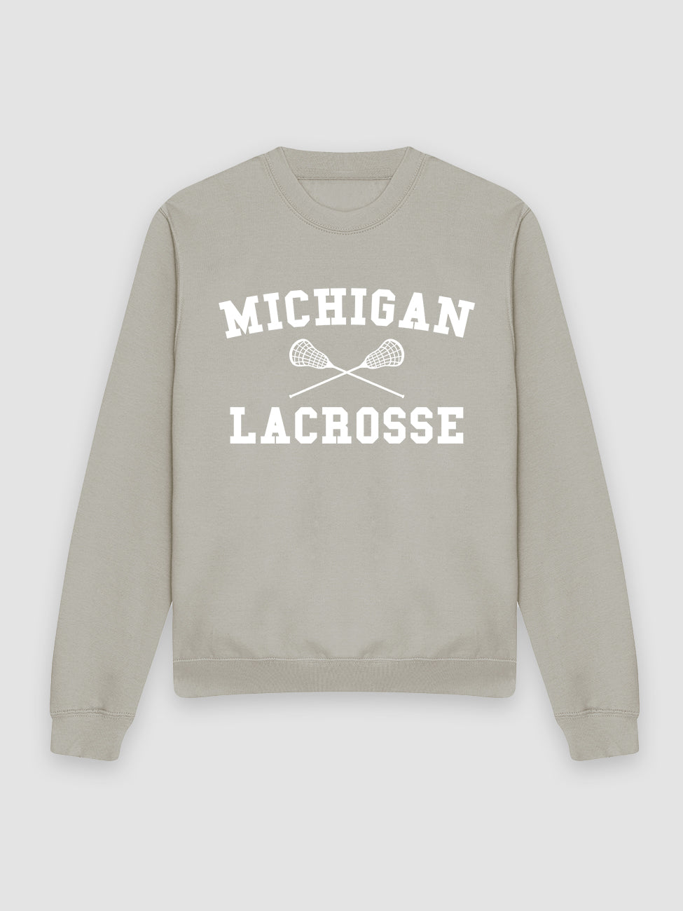 Michigan Lacrosse - Beige Sweatshirt