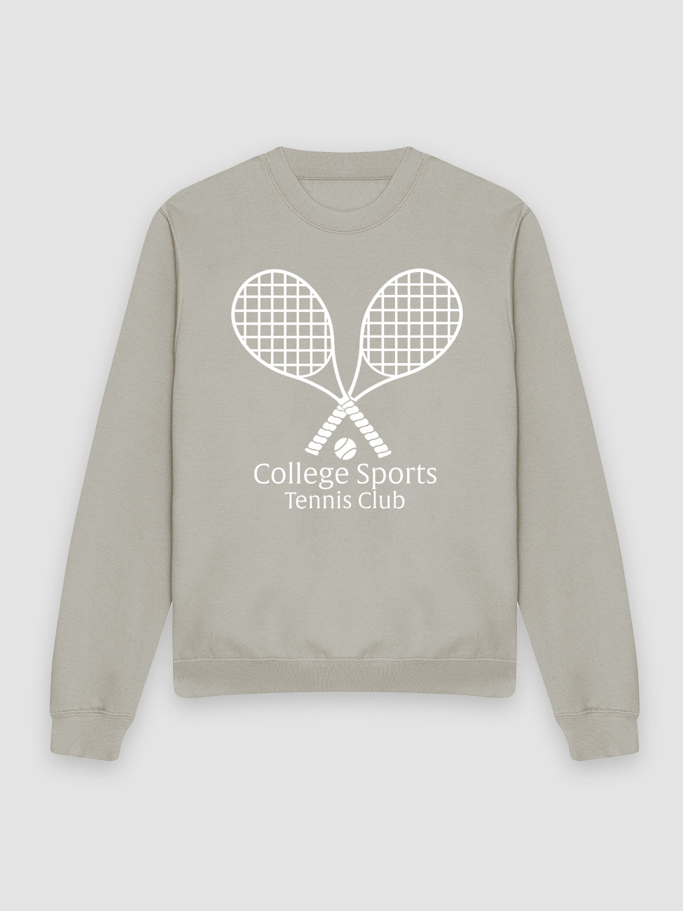 Tennis Club - Beige Sweatshirt