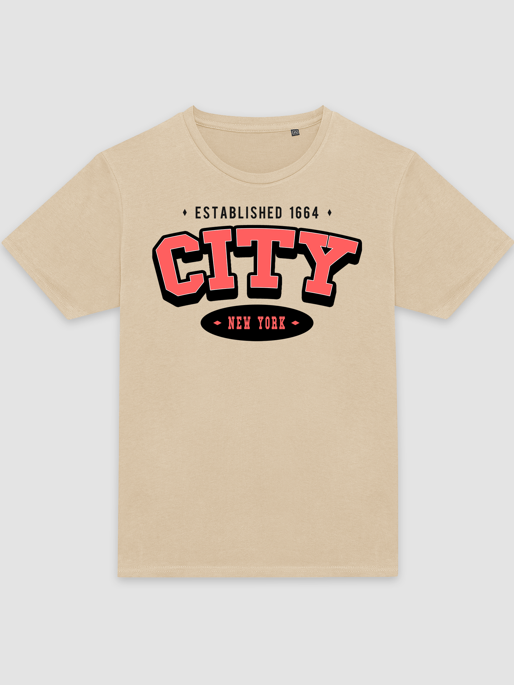 Varsity NYC - Sand T-Shirt