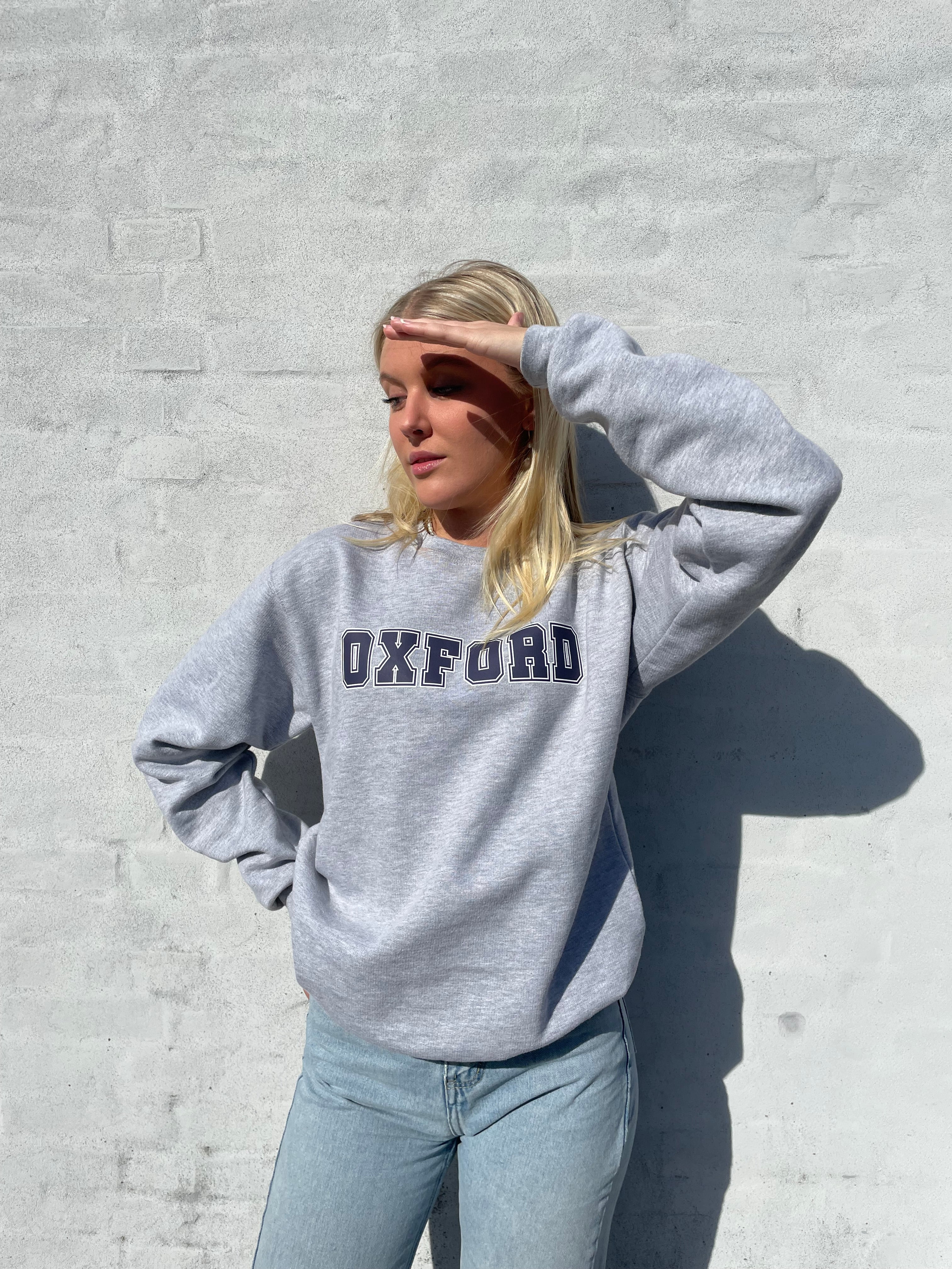 Oxford - Grå Sweatshirt