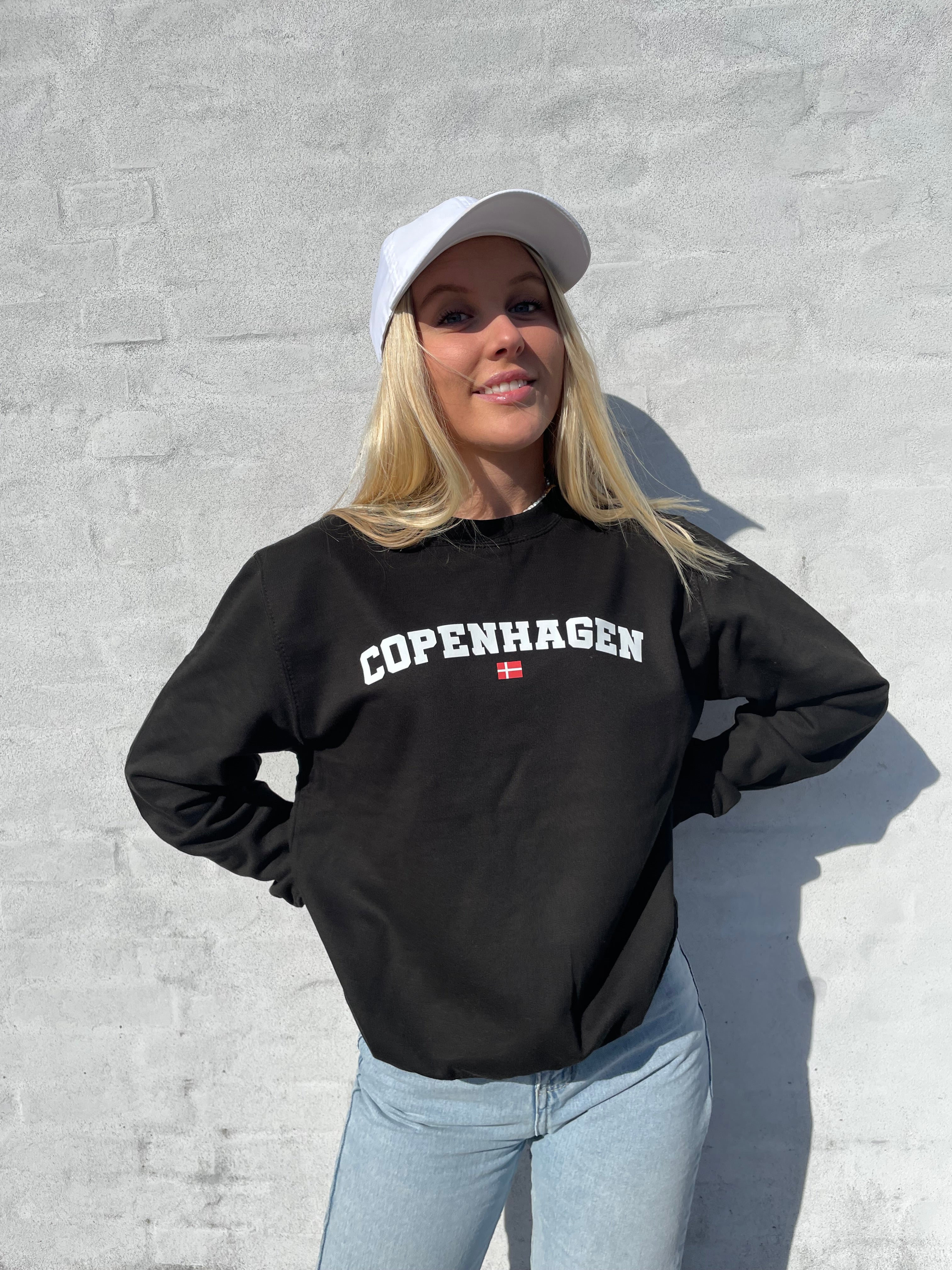 Copenhagen - Sort Sweatshirt