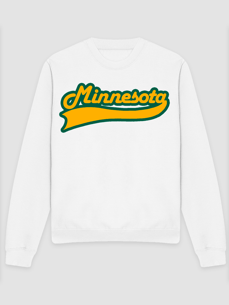 Minnesota - Hvid Sweatshirt