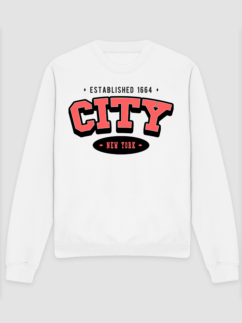 Varsity NYC - Grøn Sweatshirt