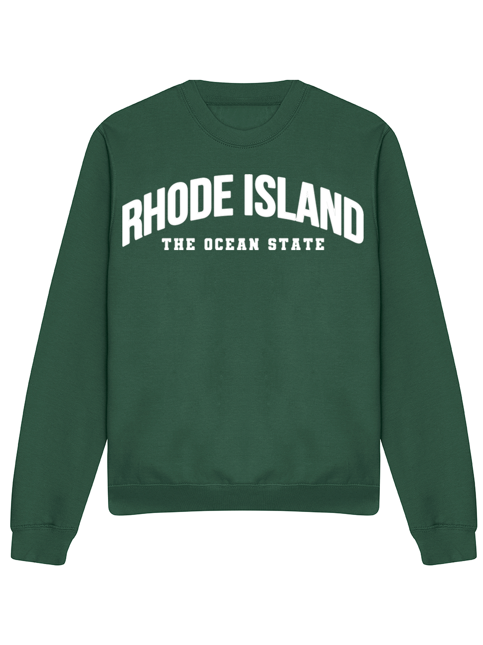 Rhode Island - Grøn Sweatshirt