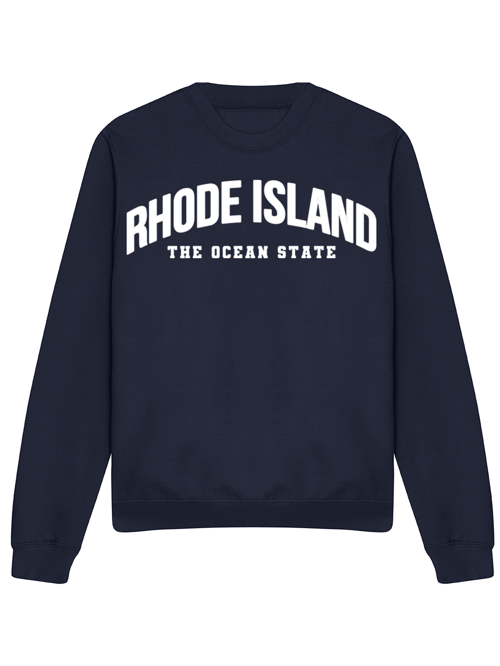 Rhode Island - Navy Sweatshirt