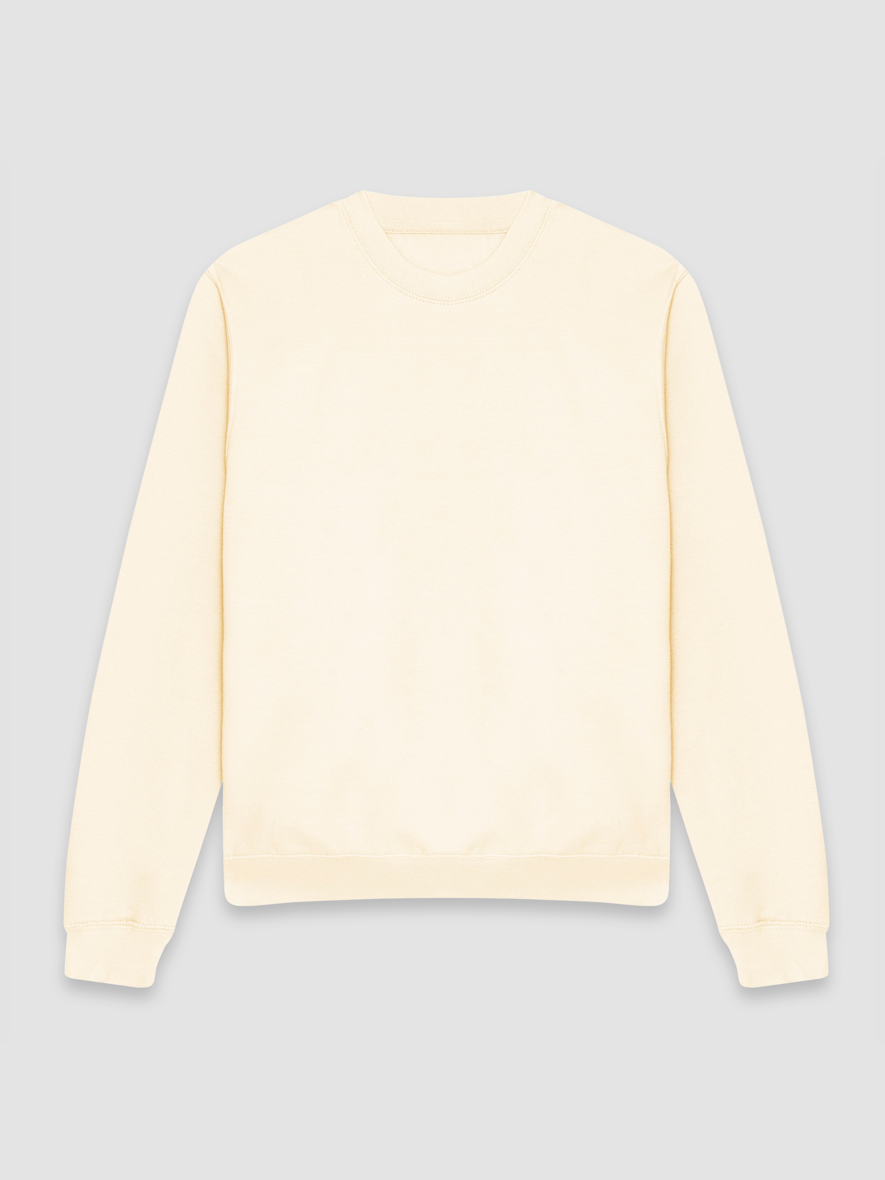 Basic Sweatshirt - Creme