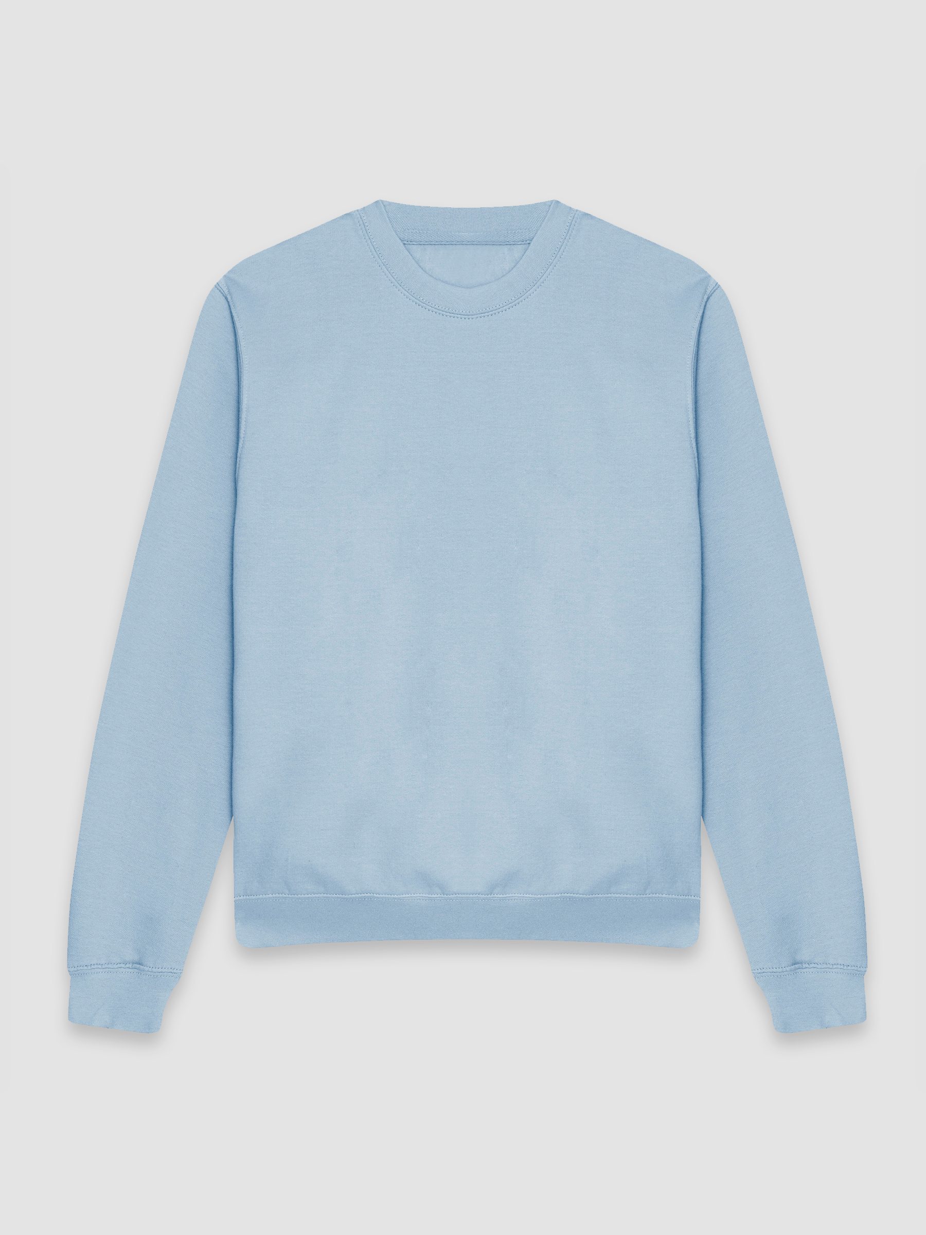 Basic Sweatshirt - Himmelblå