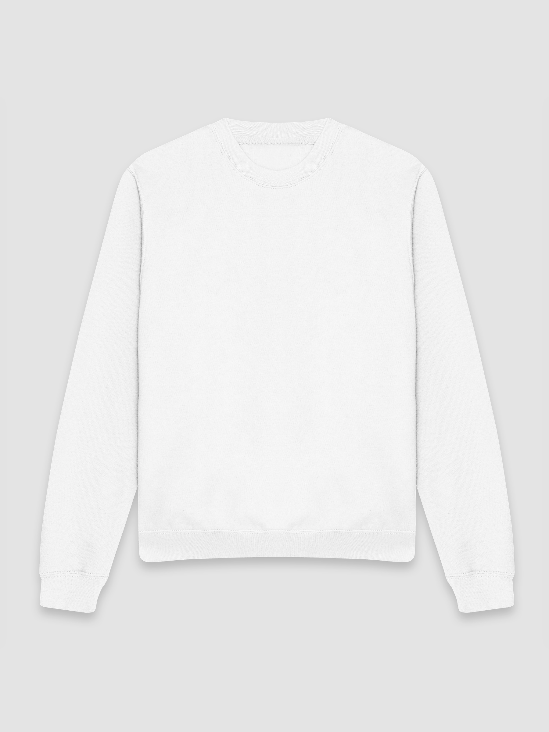 Basic Sweatshirt - Hvid