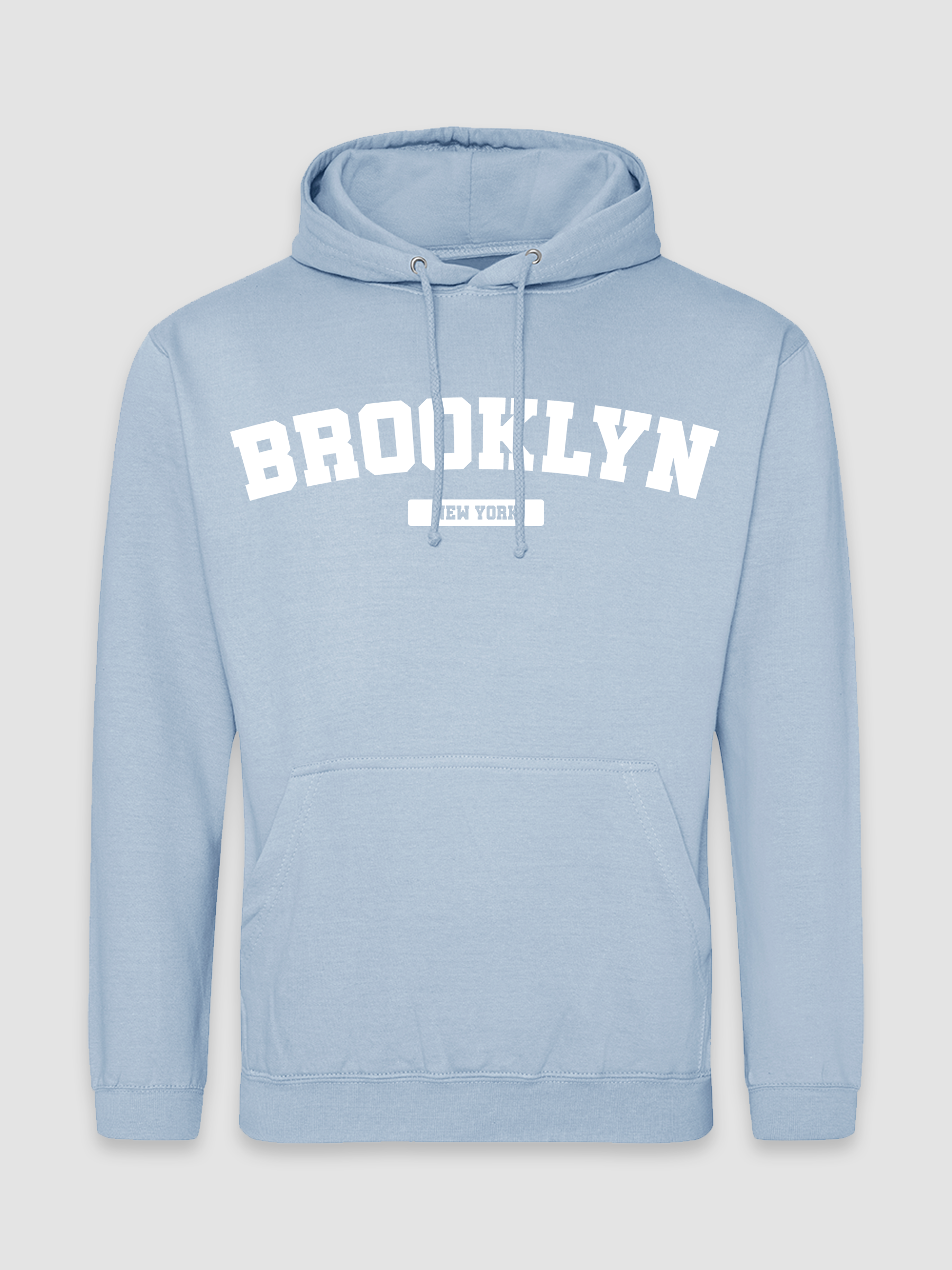 Brooklyn - Himmelblå Hoodie