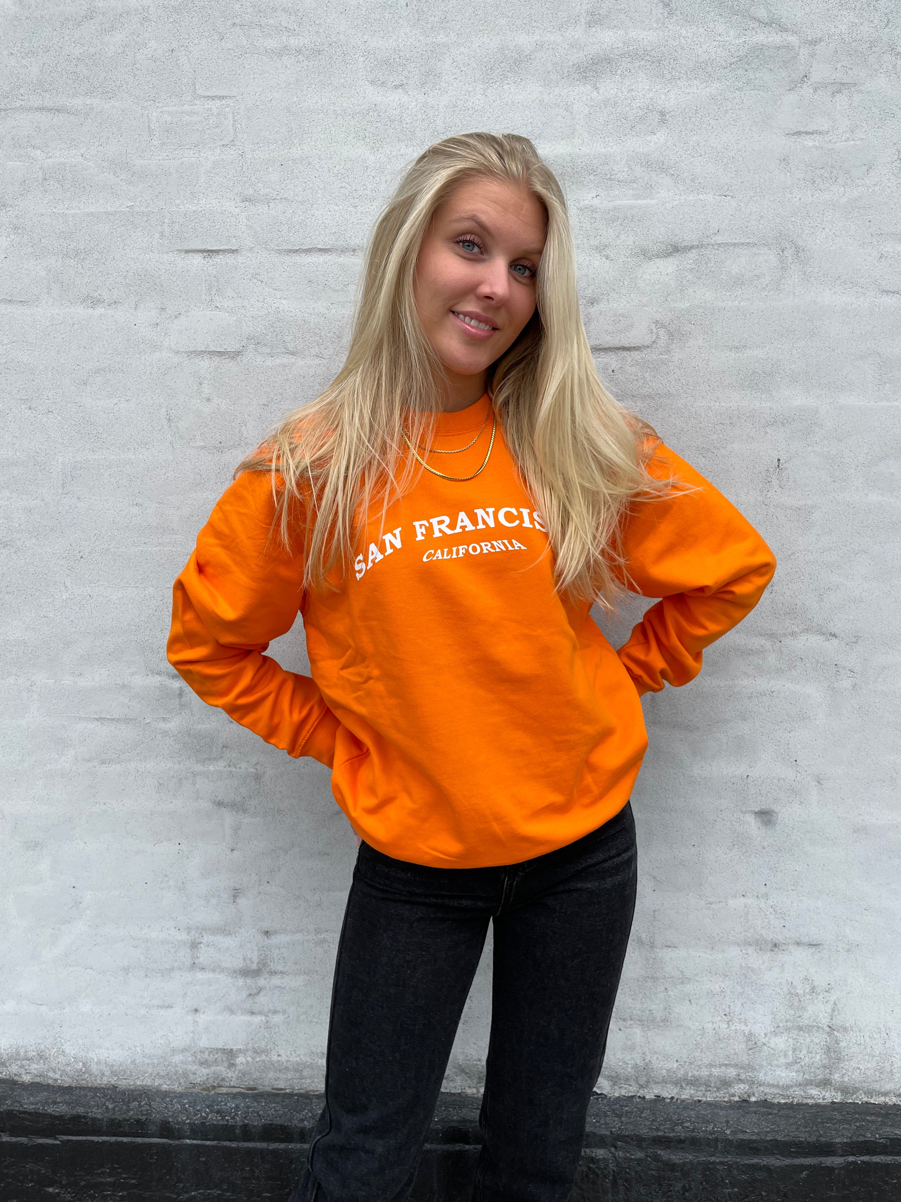 San Francisco - Orange Sweatshirt